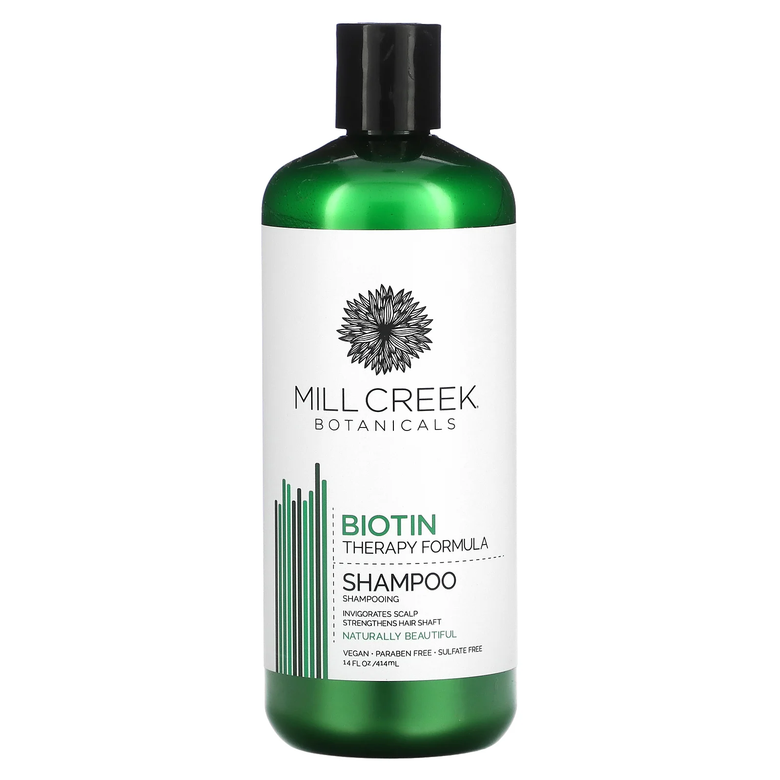 Mill Creek Botanicals, шампунь с биотином, лечебная формула, 414 мл (14 жидк. унций)