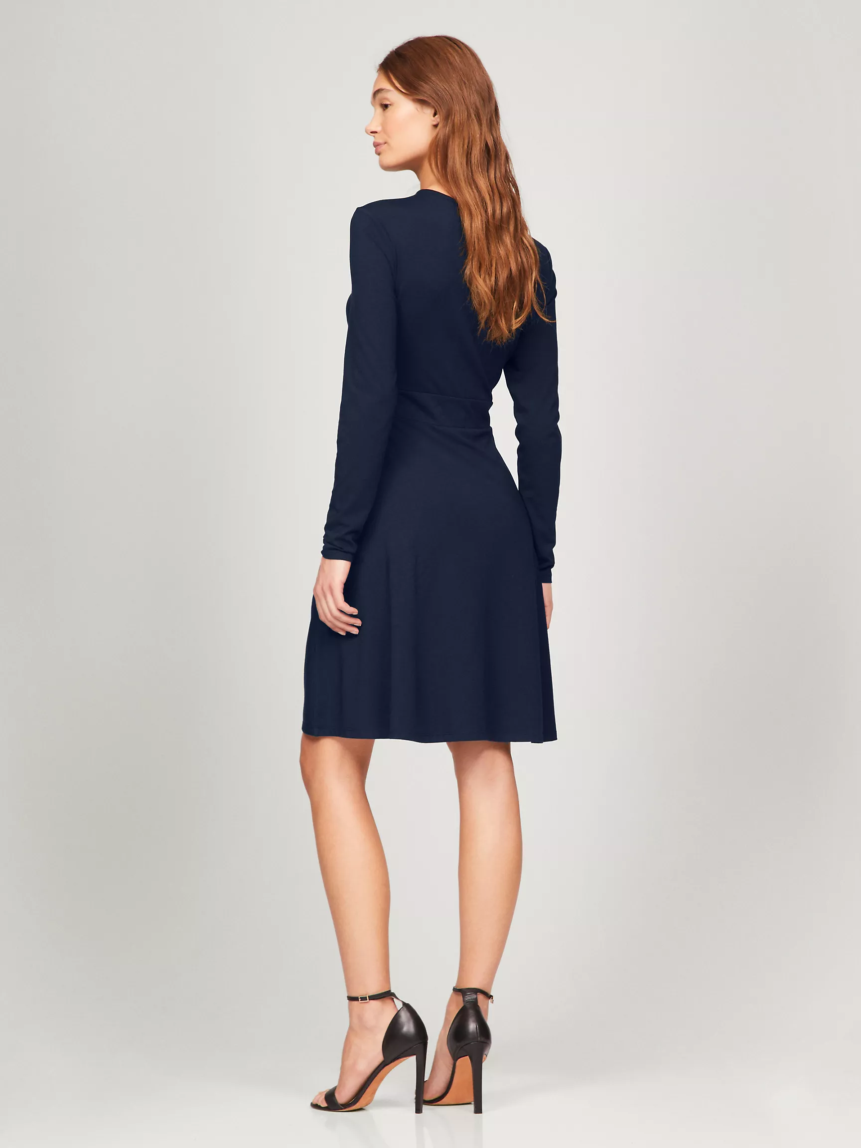 Женское платье Tommy Hilfiger, Однотонное платье силуэта Fit-and-Flare