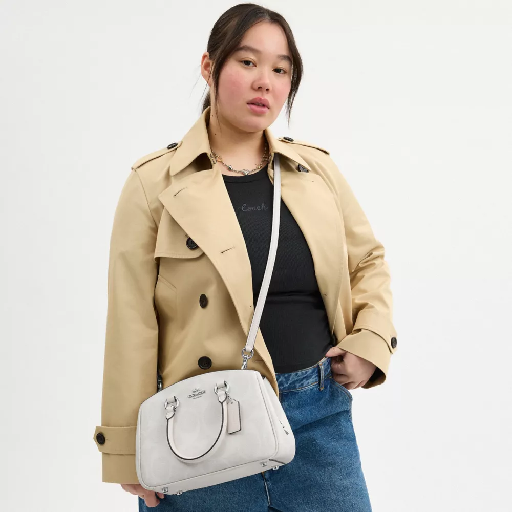 Сумка COACH Savannah Small Carryall Bag In Signature Canvas