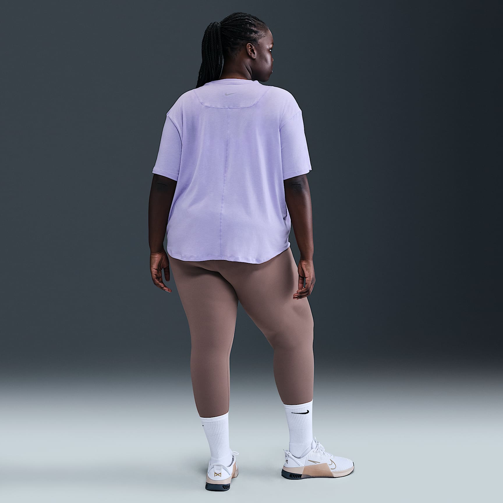 Nike One Relaxed Women's Dri-FIT Short-Sleeve Top (Plus Size)