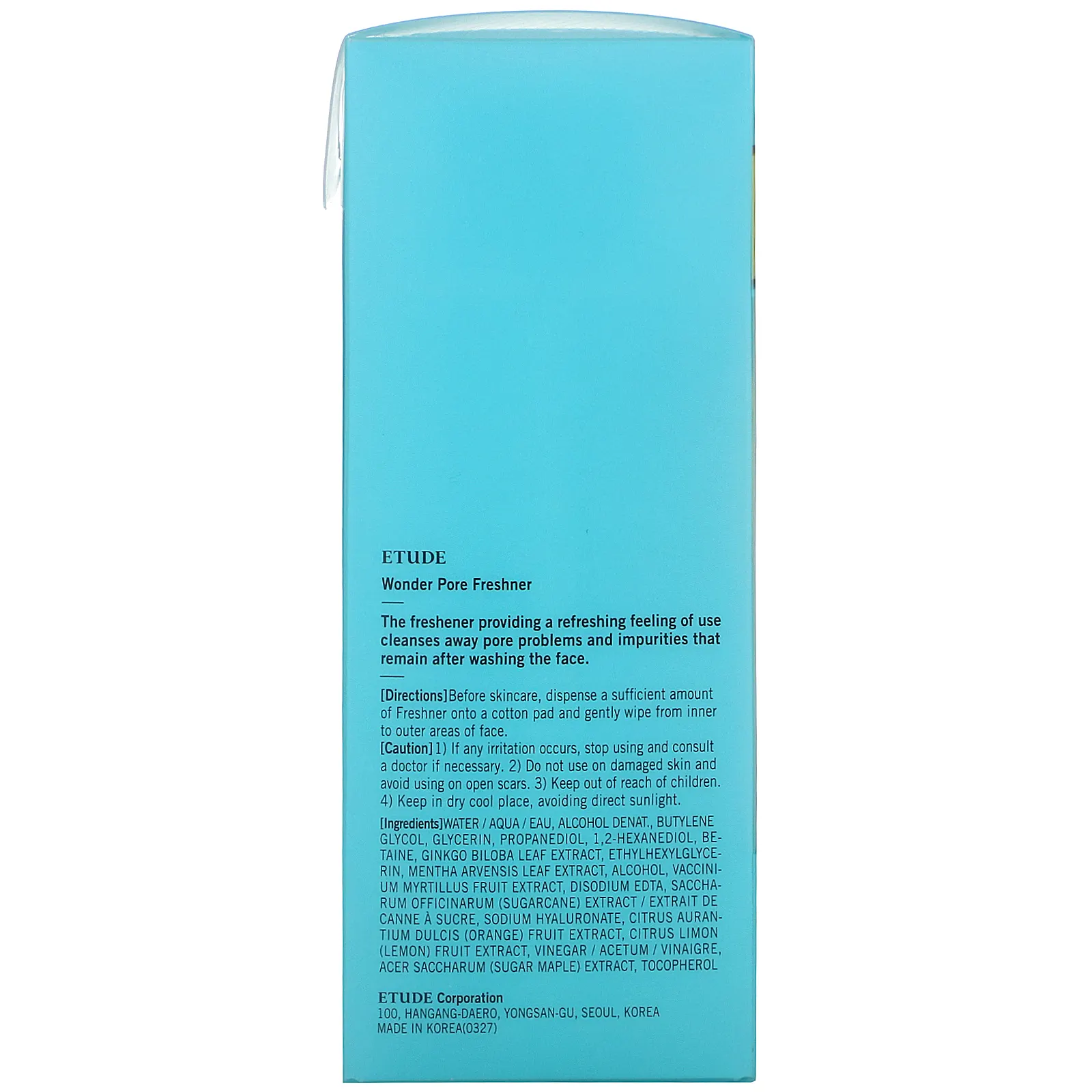 Etude, Wonder Pore Freshner, 8,45 жидких унций (250 мл)