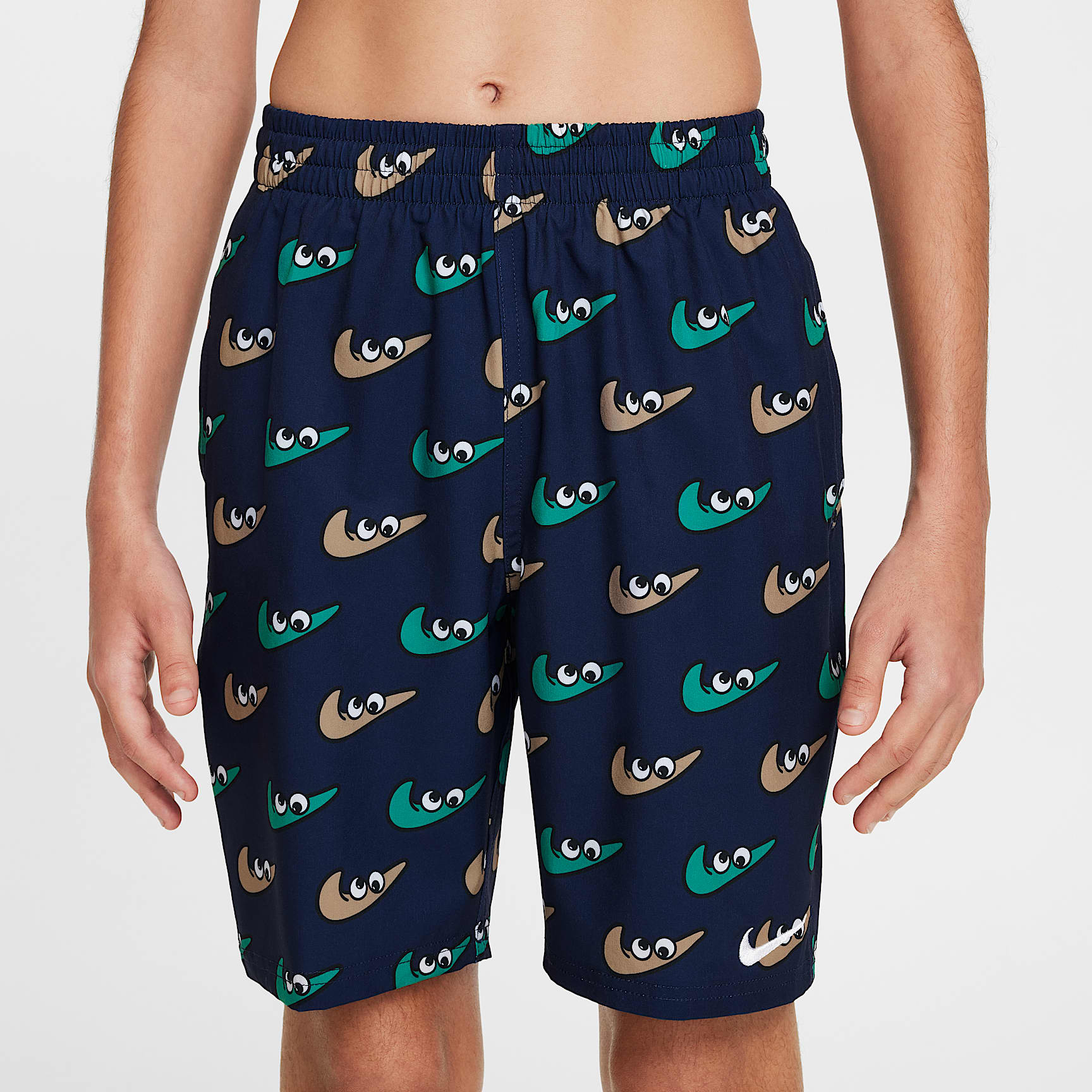 Nike Swim Breaker Big Kids' (Boys') 7" Brief-Lined Volley Shorts