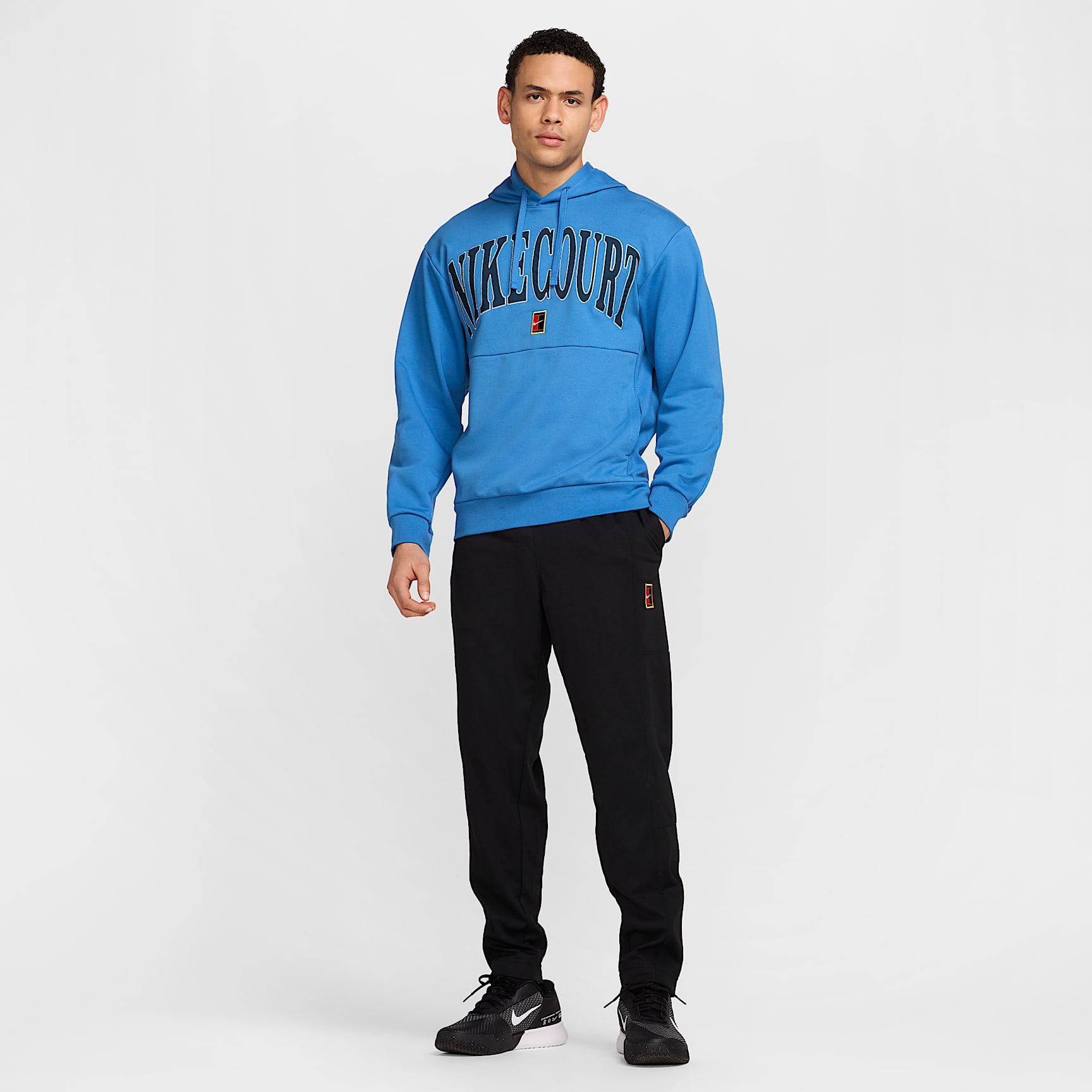 NikeCourt Heritage Men's Dri-FIT Fleece Tennis Hoodie