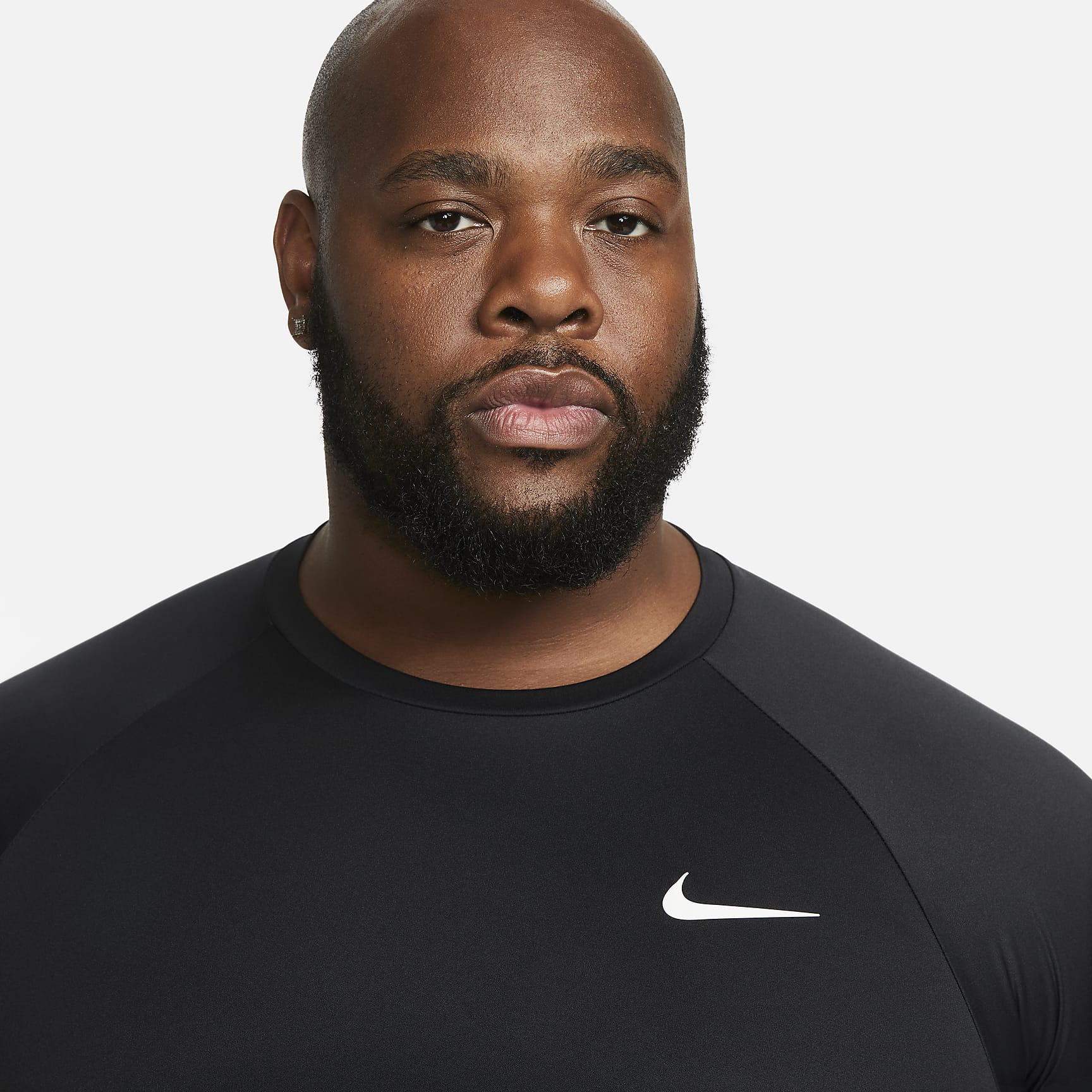 Nike Essential Dri-FIT Men's Short-Sleeve Swim Hydroguard (Extended Size)