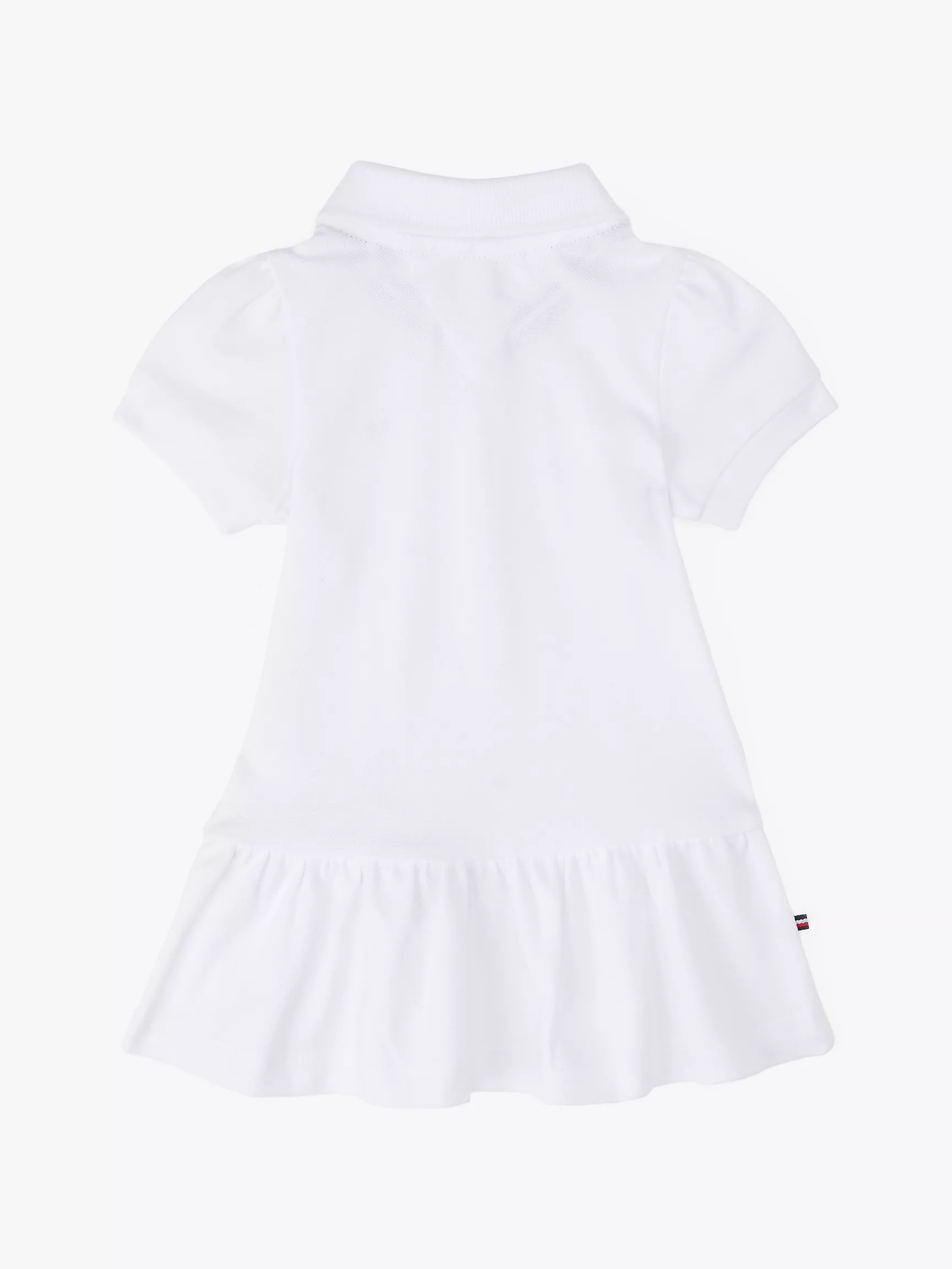 Детское платье Tommy Hilfiger, Детское эластичное платье-поло из пике