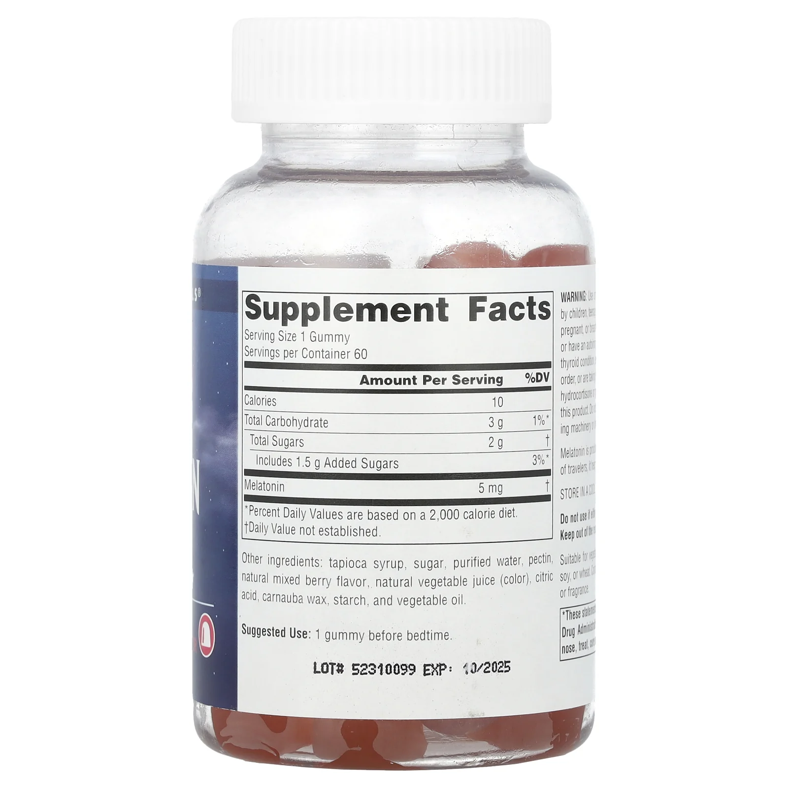 Source Naturals, Sleep Science, жевательные мармеладки с мелатонином, ягодное ассорти, 5 мг, 60 жевательных таблеток