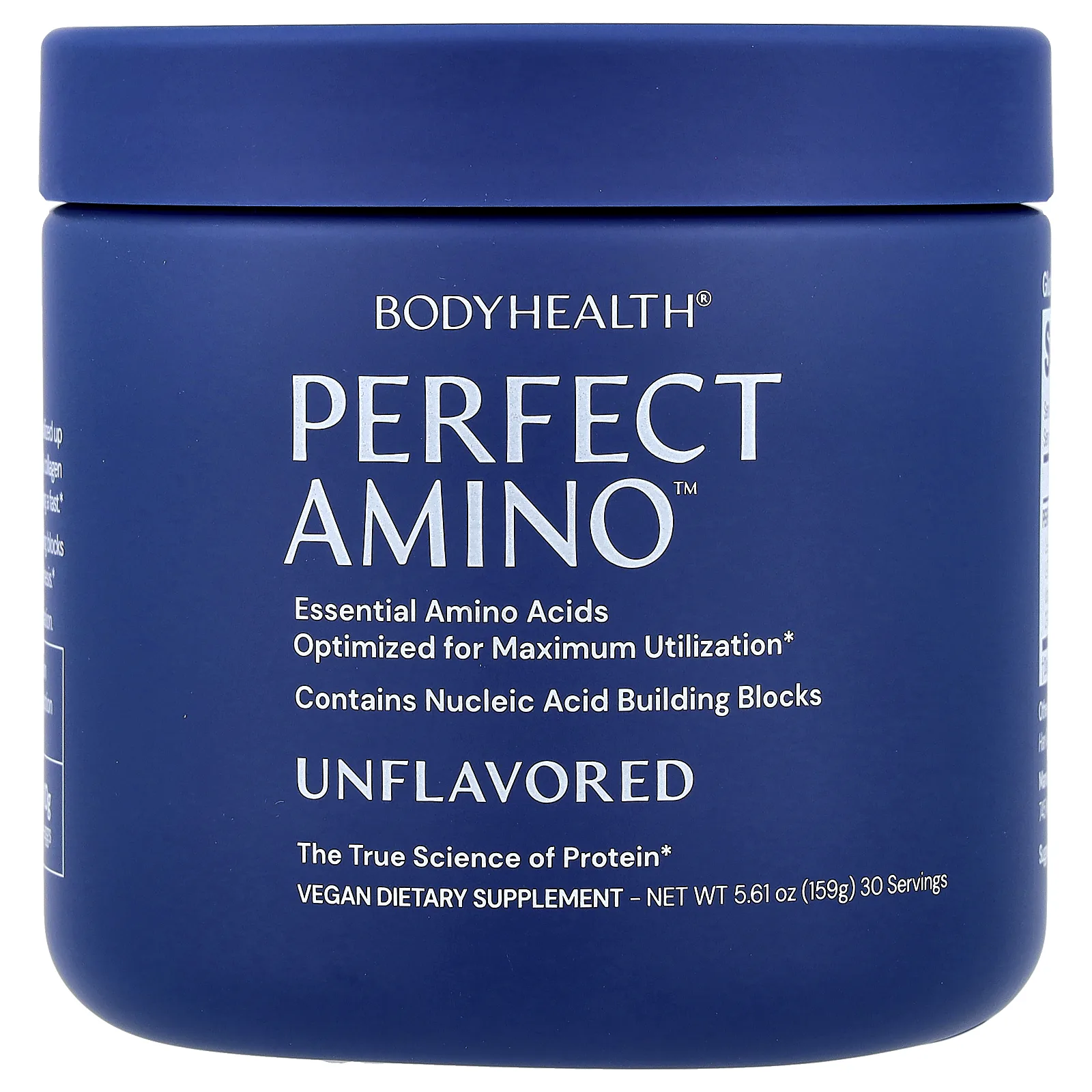 BodyHealth, Perfect Amino ™, без добавок, 159 г (5,61 унции)