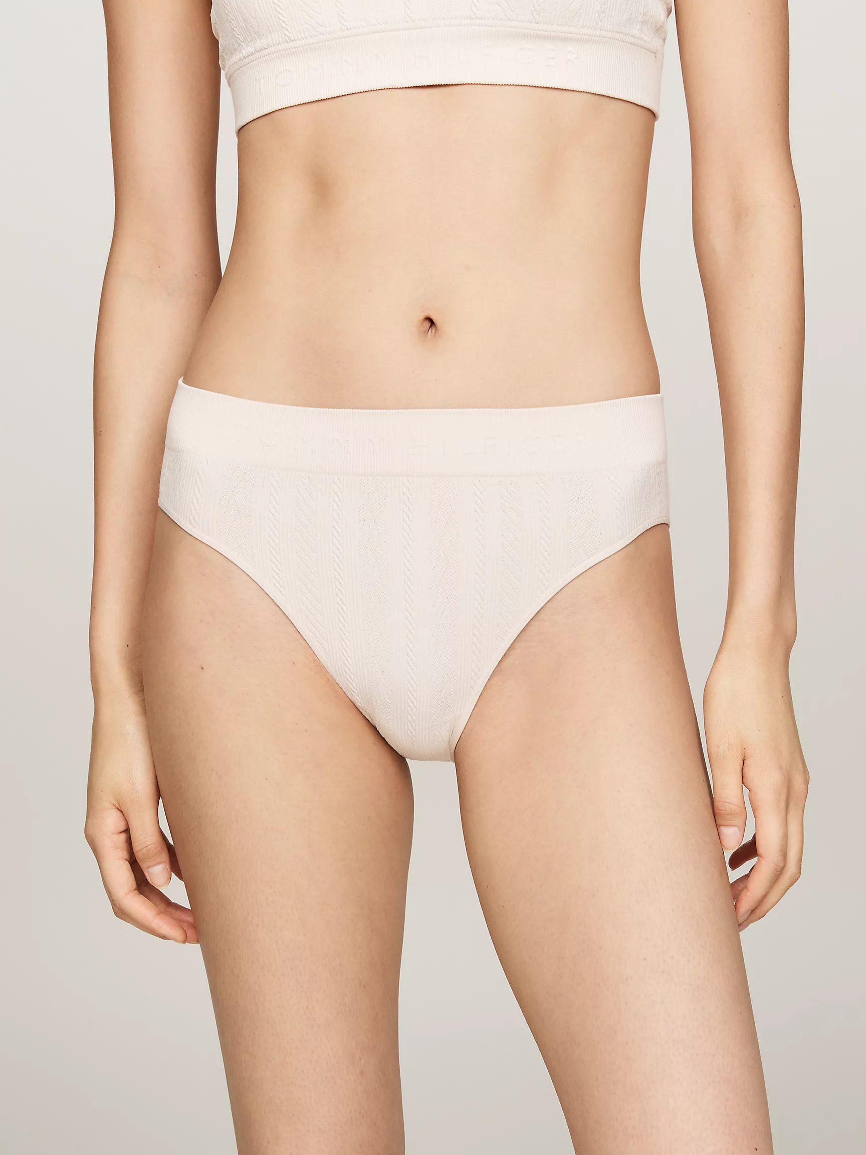 Женское нижнее белье Tommy Hilfiger, Вязаное бикини с логотипом