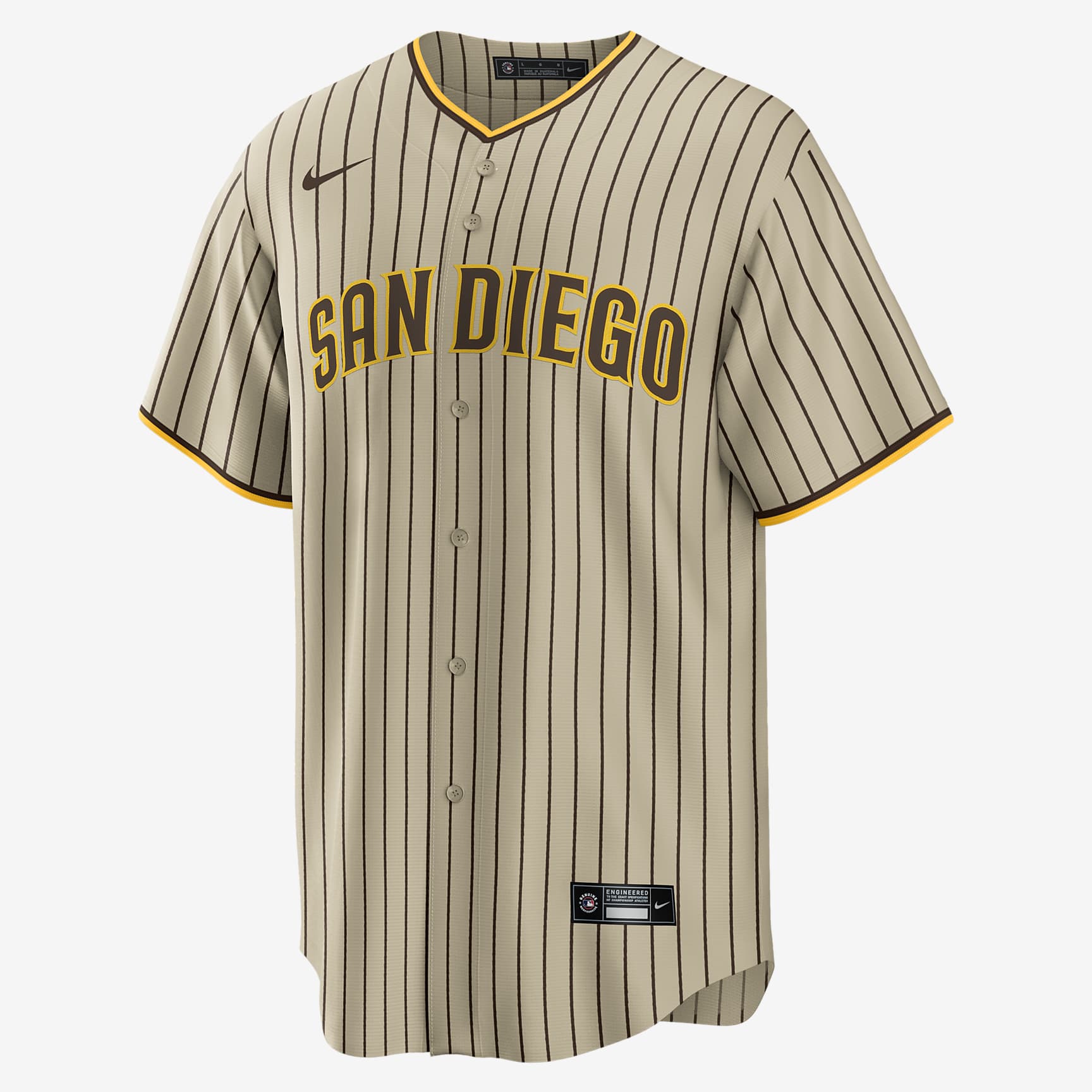 MLB San Diego Padres (Fernando Tatis Jr.) Men's Replica Baseball Jersey