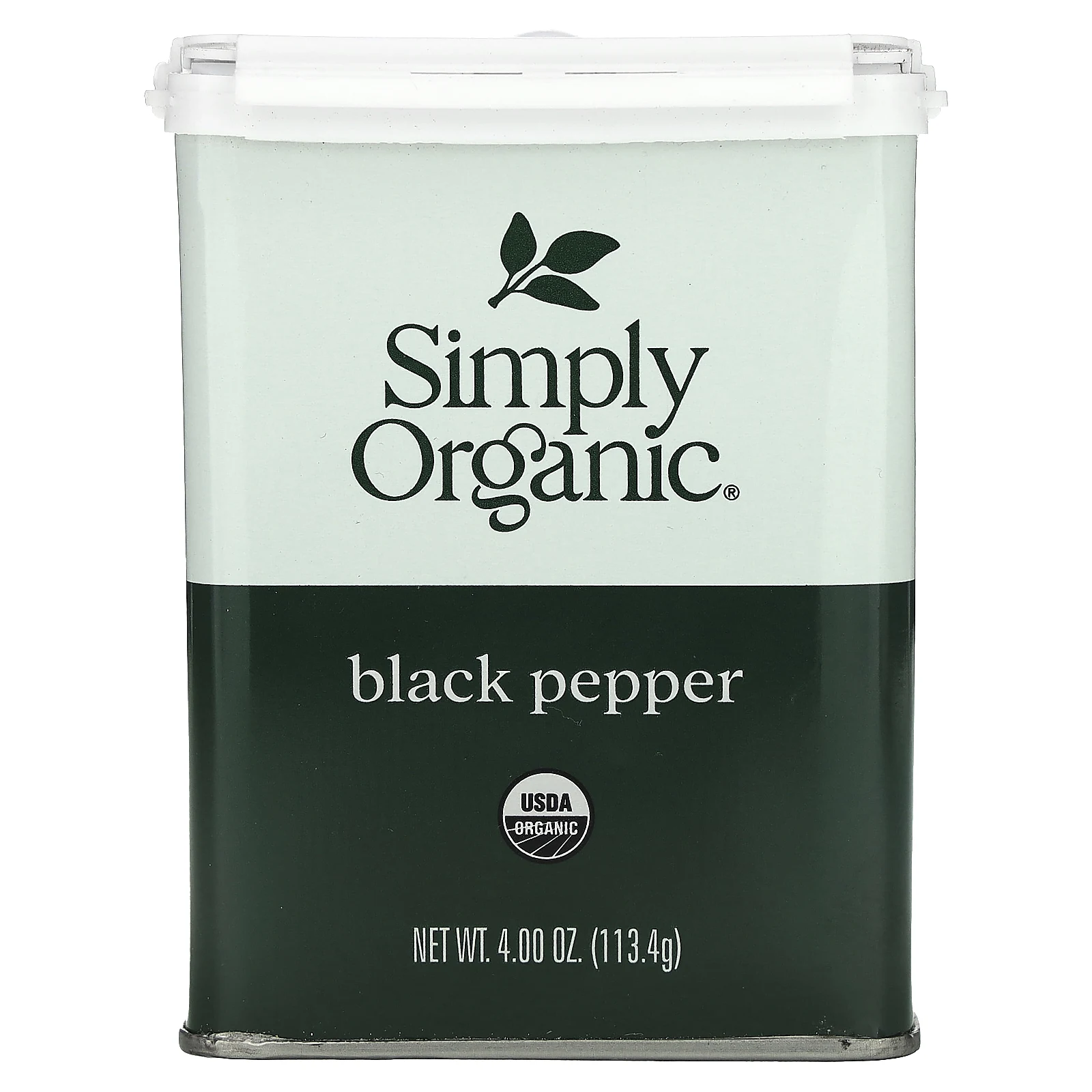 Simply Organic, черный перец, 113,4 г (4 унции)