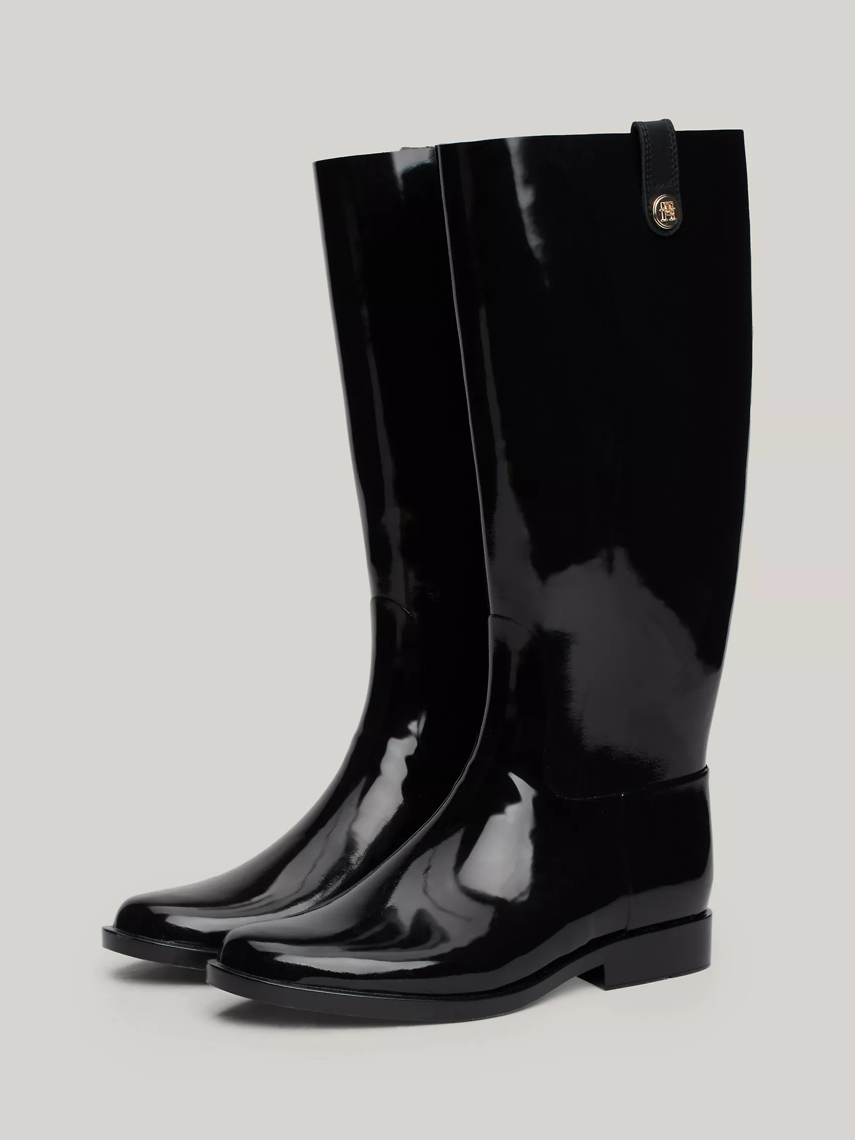 Женские ботинки Tommy Hilfiger, Высокие резиновые сапоги с логотипом