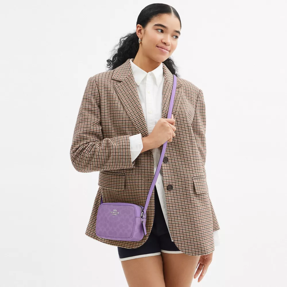 Сумка COACH Mini Jamie Camera Bag In Signature Canvas