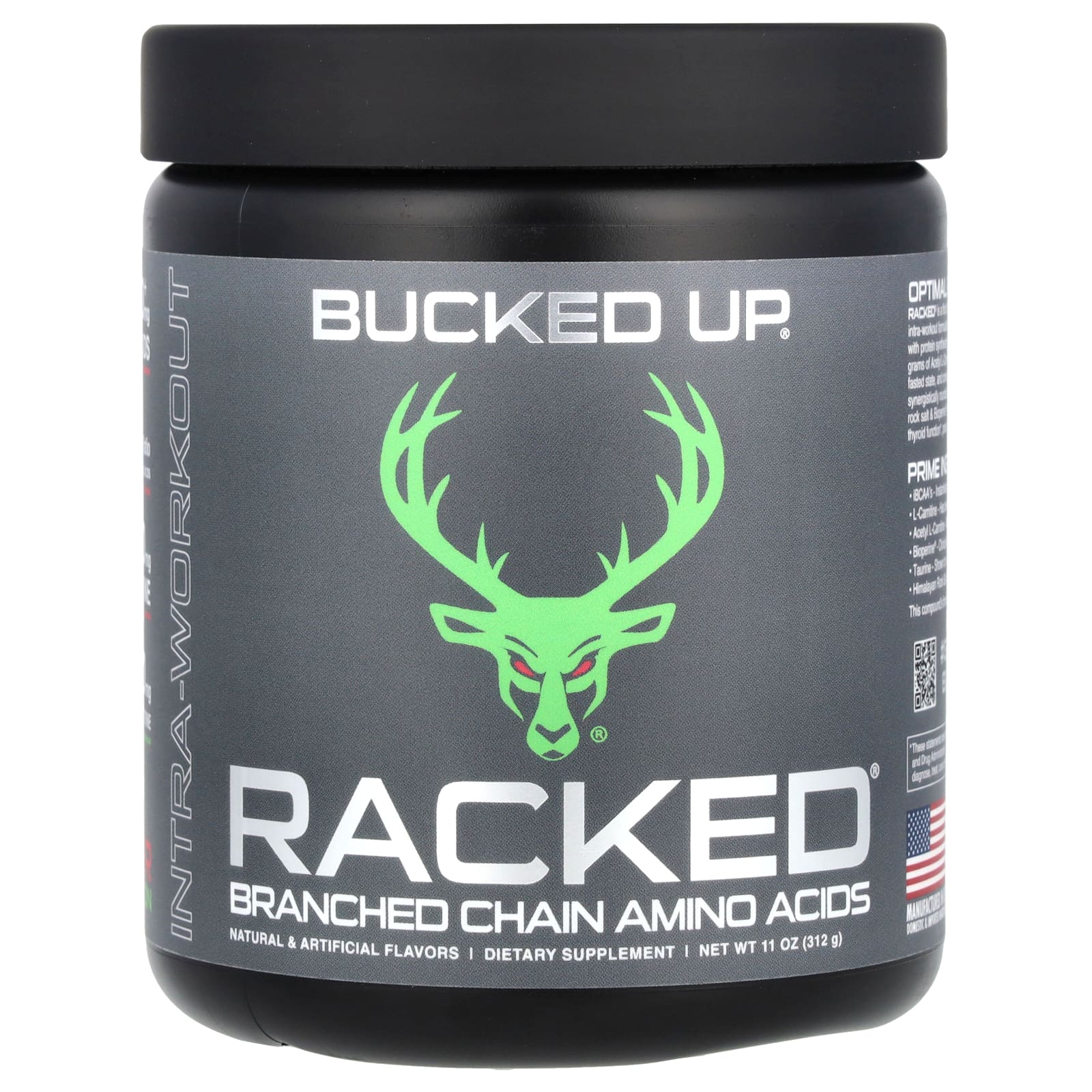 Bucked Up, Racked BCAA, арбуз, 312 г (11 унций)