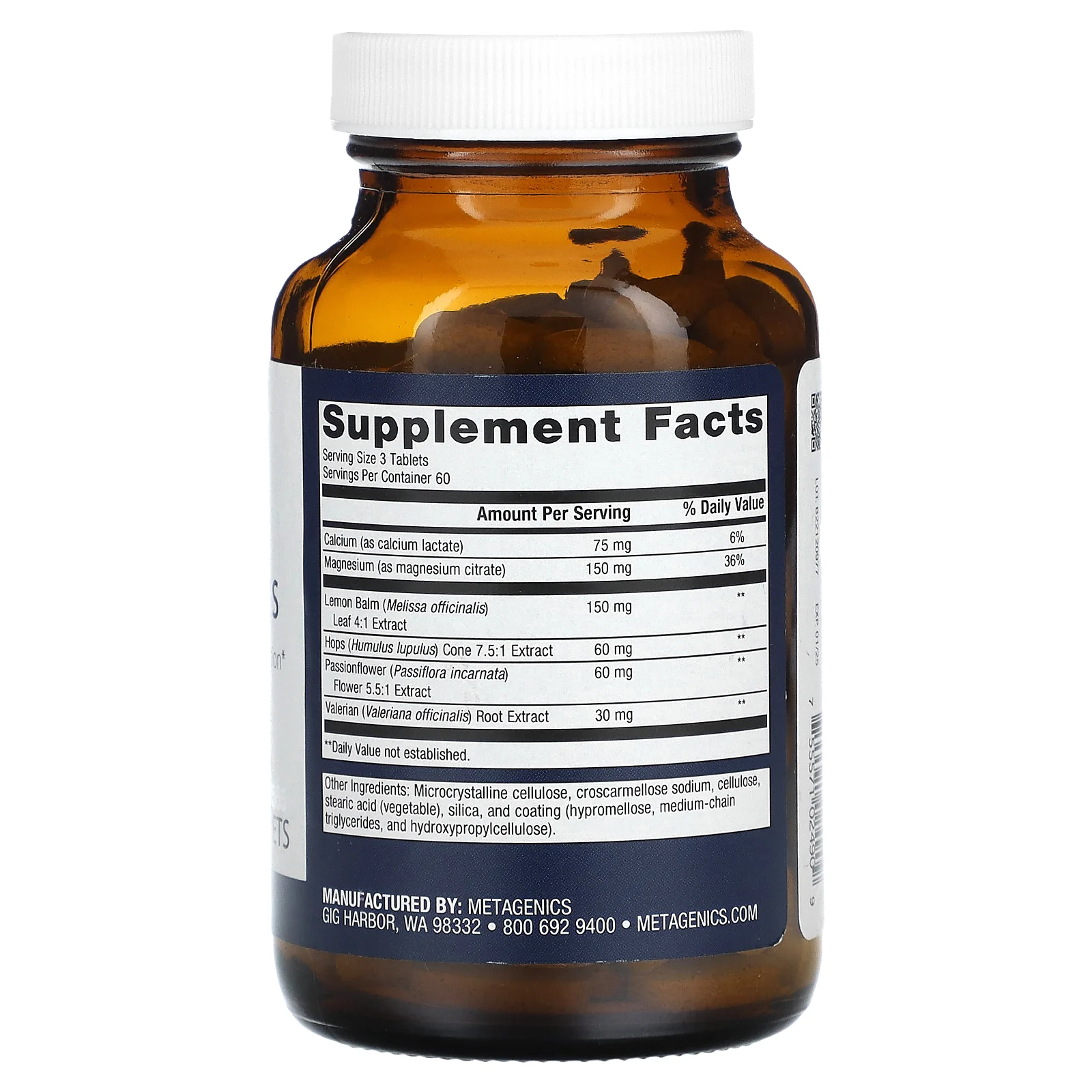 Metagenics, MyoCalm Plus, 180 таблеток