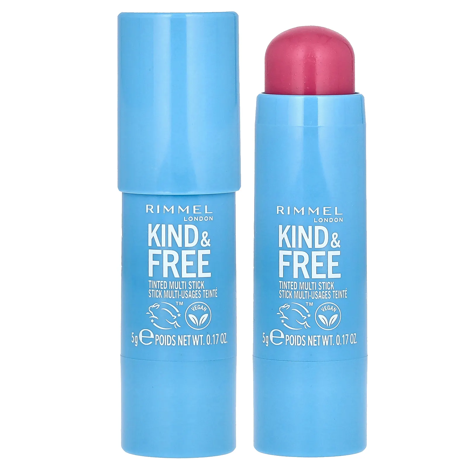 Rimmel London, Kind & Free, мультистик с тонирующим эффектом, 003 розовый, 5 г (0,17 унции)