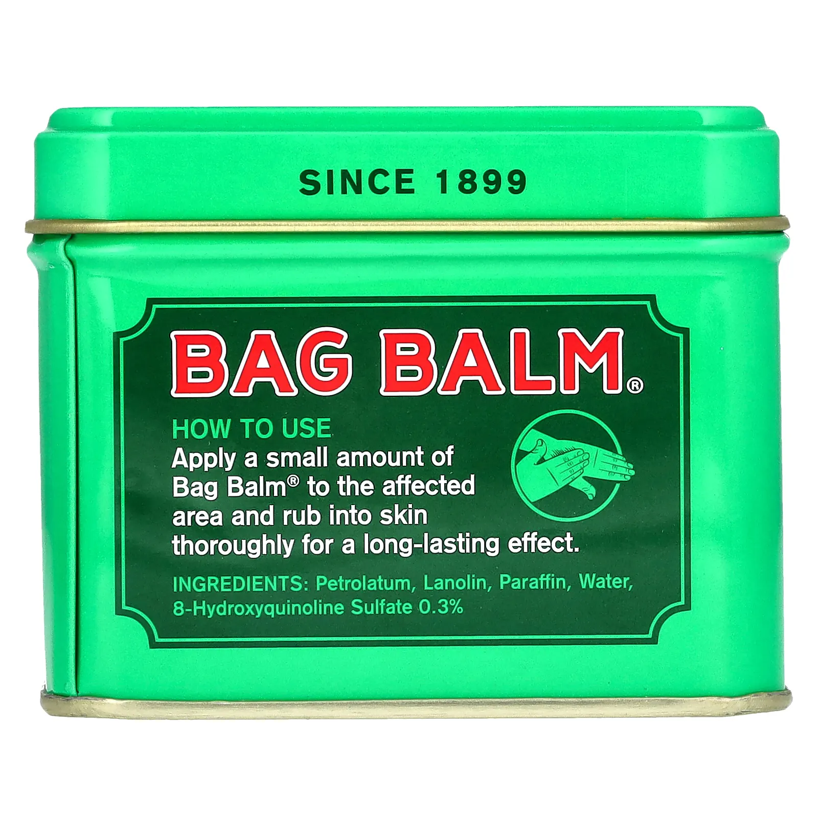 Bag Balm, Увлажняющее средство для кожи рук и тела, для сухой кожи, 8 унций