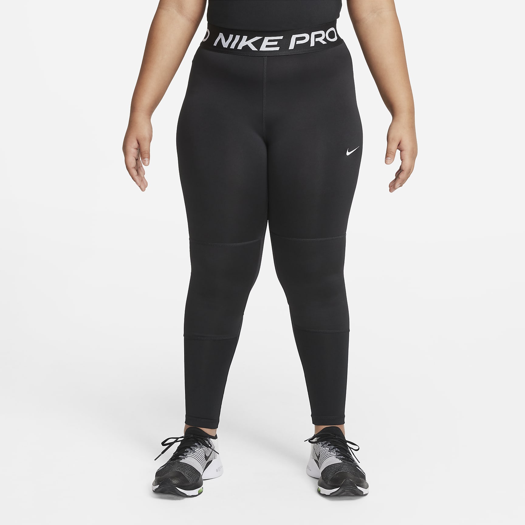 Nike Pro Dri-FIT Big Kids' (Girls') Leggings (Extended Size)
