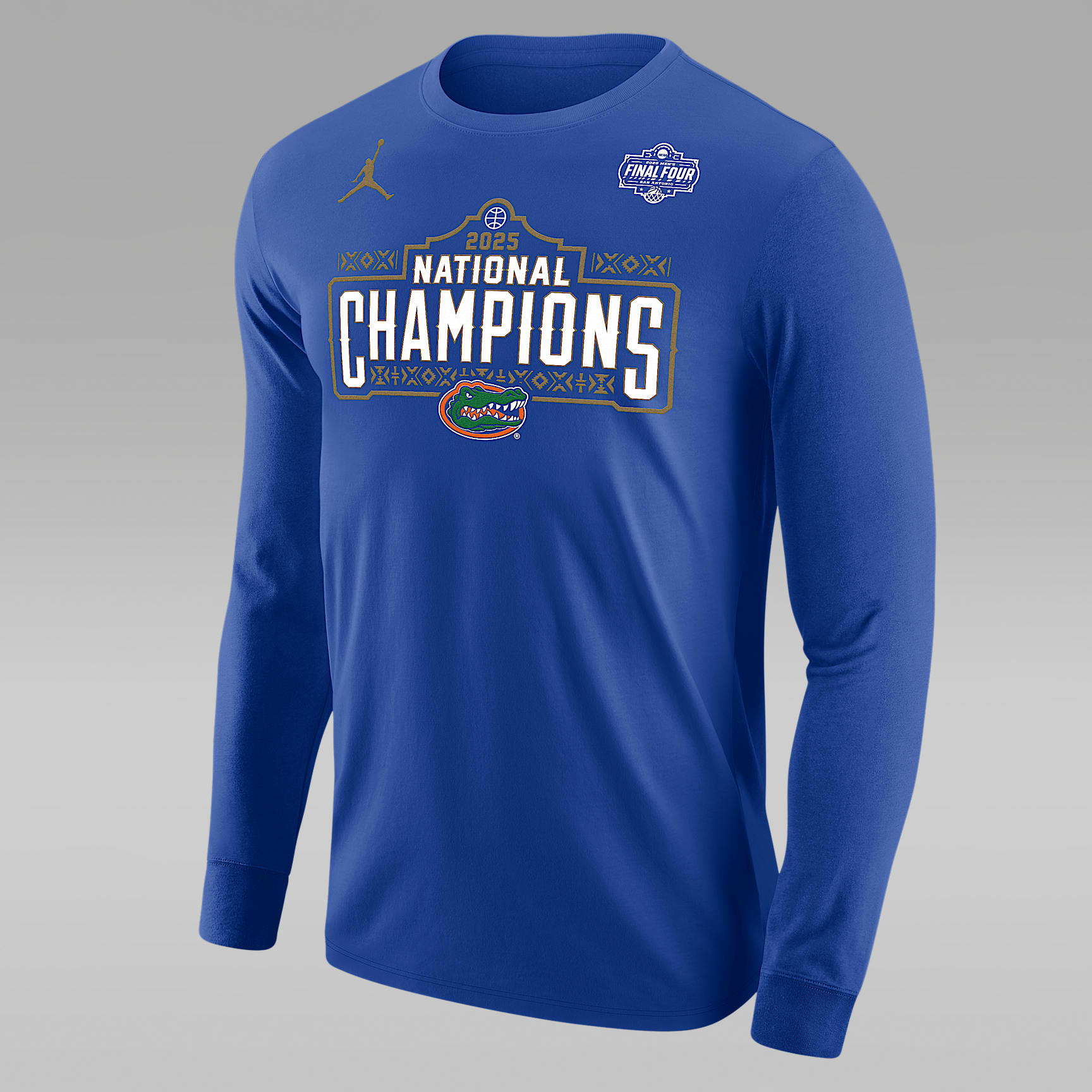 Florida (Men's Team) Men's Jordan College National Champs Long-Sleeve T-Shirt