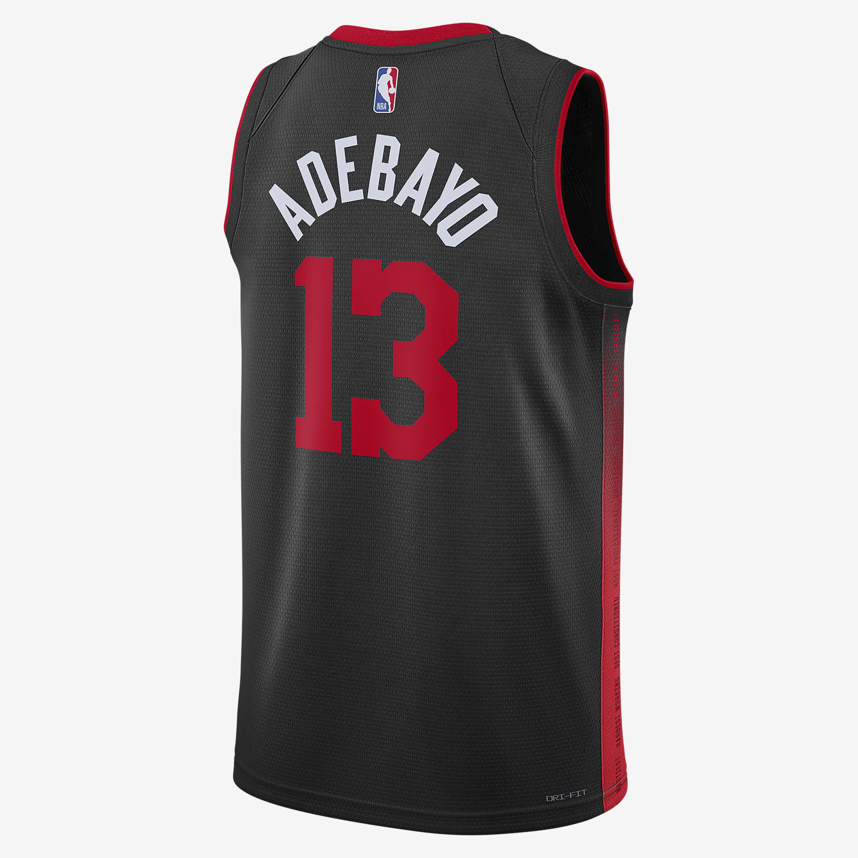Bam Adebayo Miami Heat City Edition 2023/24 Men's Nike Dri-FIT NBA Swingman Jersey