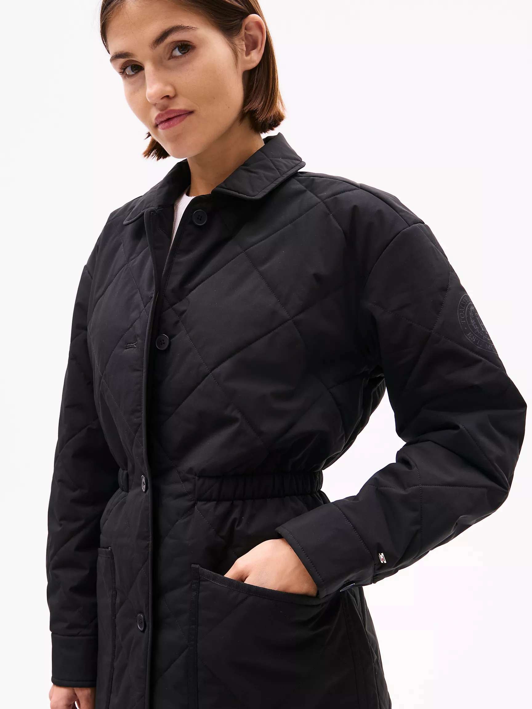 Женская куртка Tommy Hilfiger, Легкая стеганая куртка