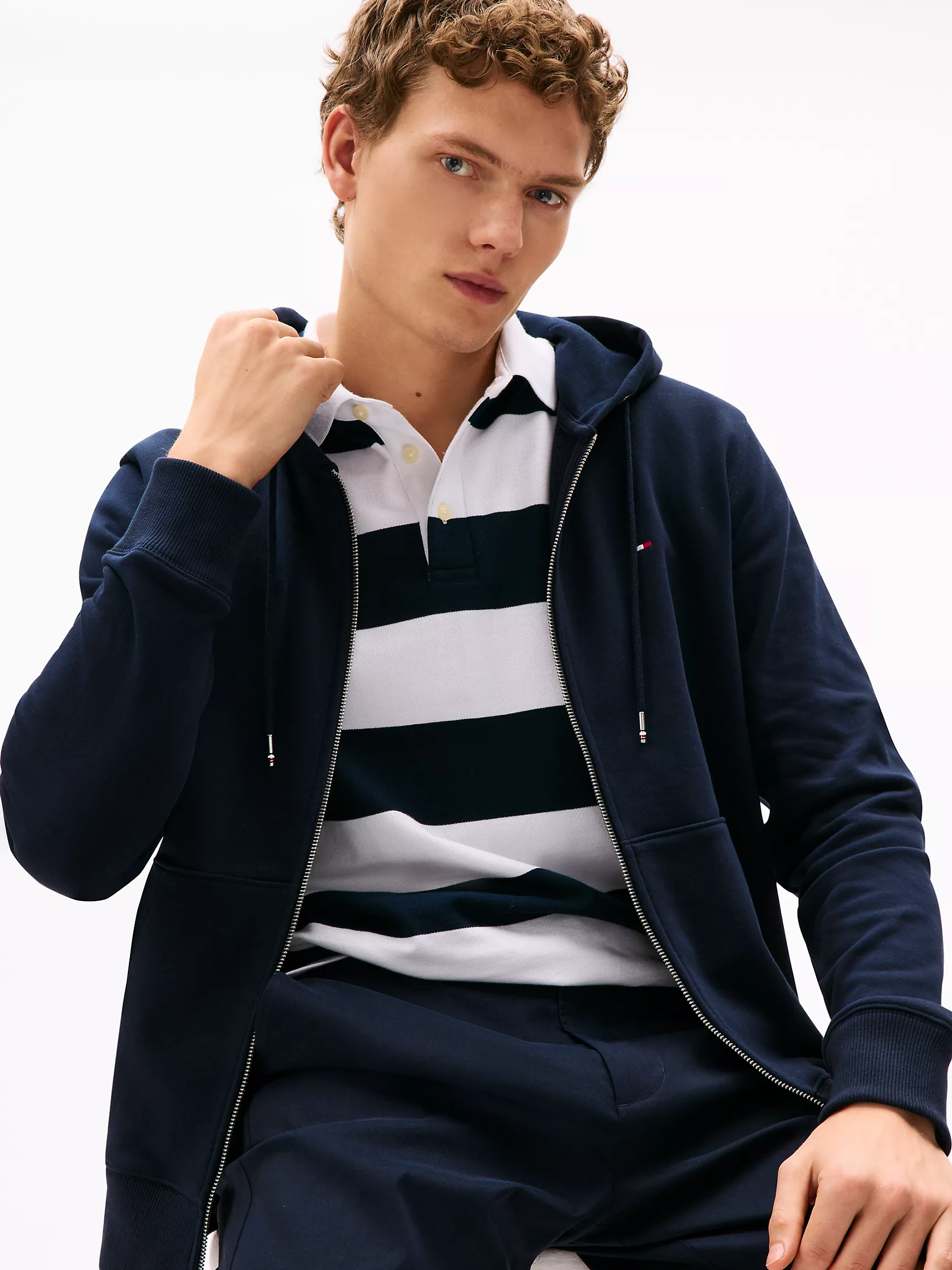 Мужское худи Tommy Hilfiger, Толстовка на молнии