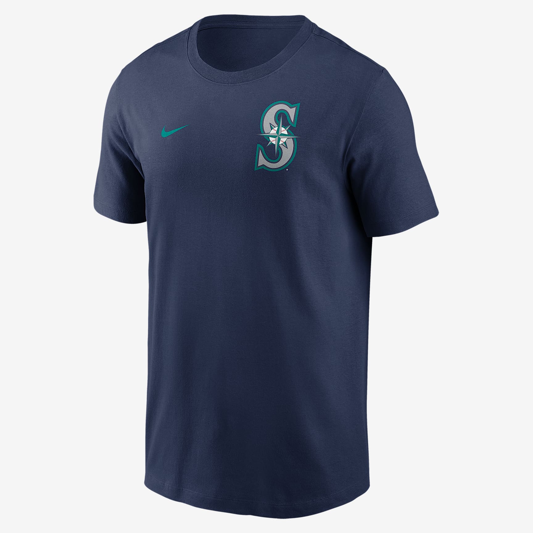 Seattle Mariners Fuse Wordmark Men's Nike MLB T-Shirt