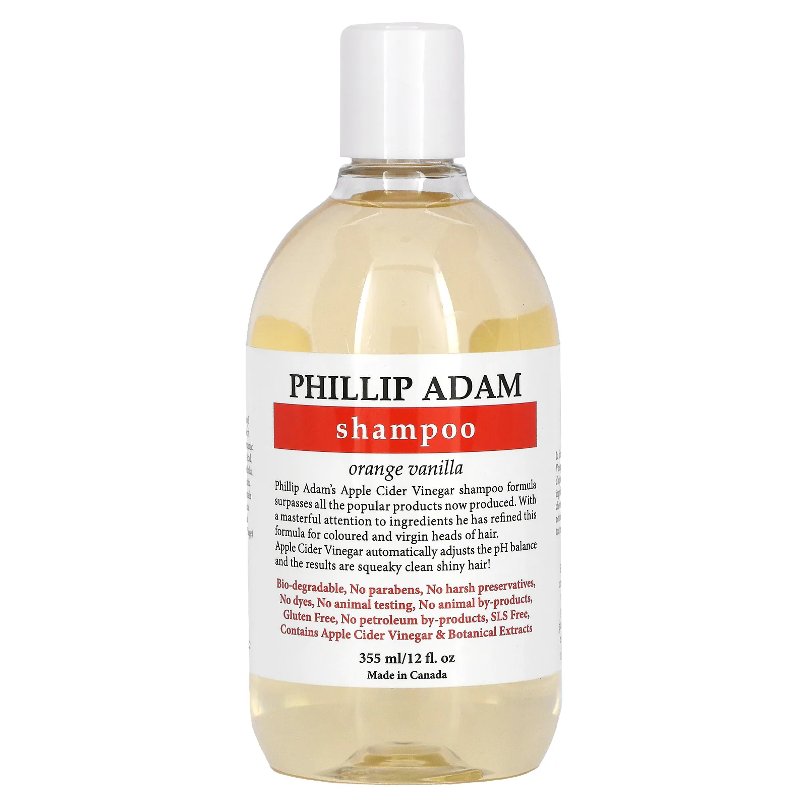 Phillip Adam, шампунь, апельсин и ваниль, 355 мл (12 жидк. унции)