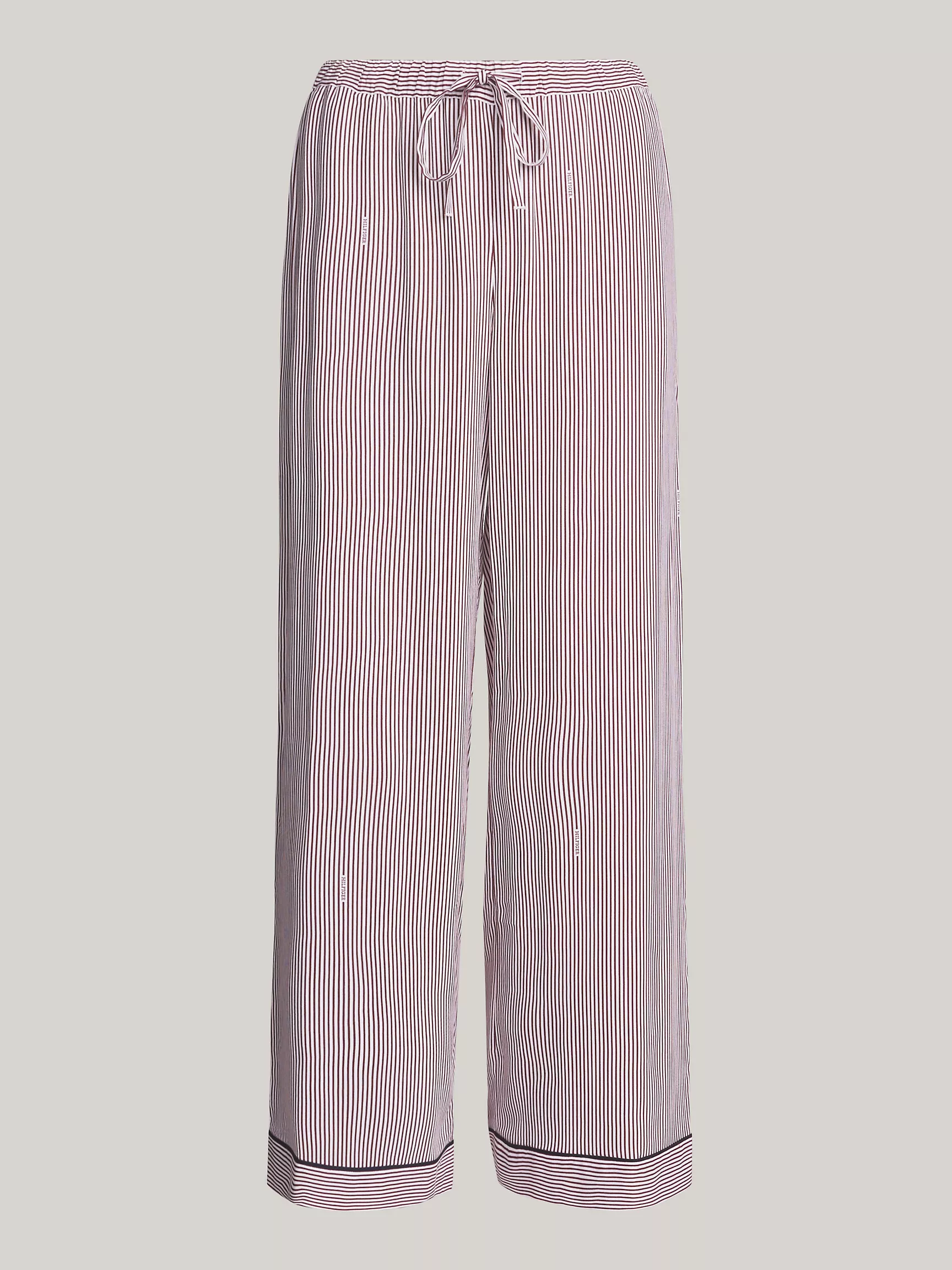 Женская одежда для сна Tommy Hilfiger, Полосатые вискозные пижамные штаны