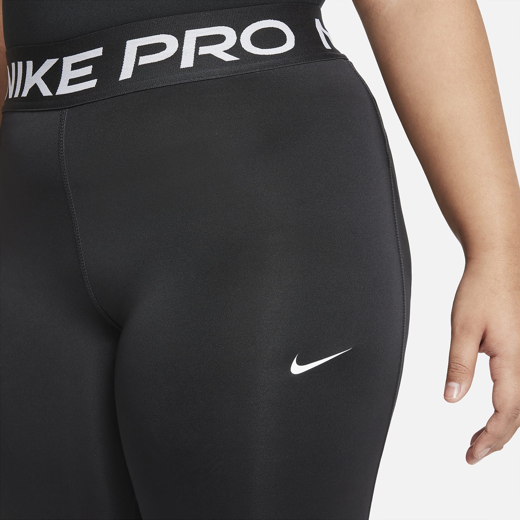 Nike Pro Dri-FIT Big Kids' (Girls') Leggings (Extended Size)