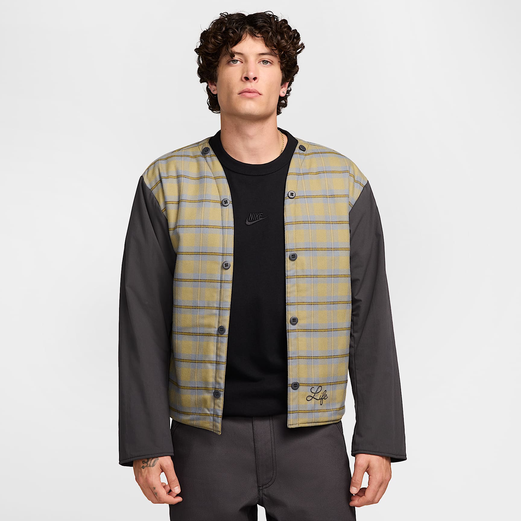 Nike Life Men's Flannel-Lined Barn Coat