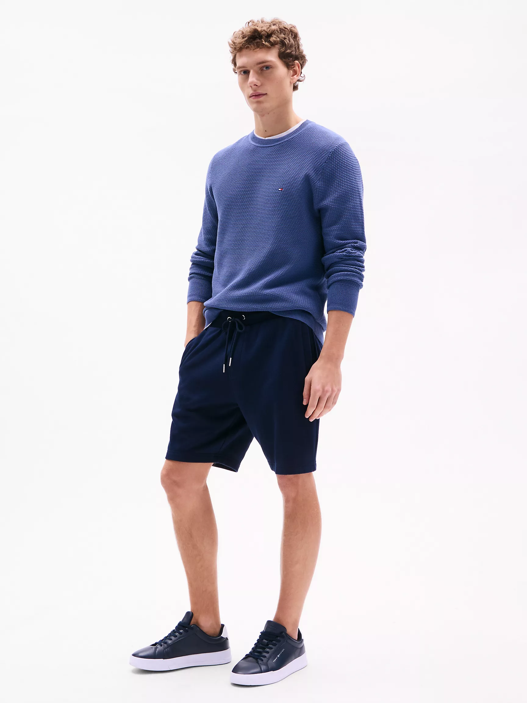 Мужские шорты Tommy Hilfiger, Однотонные спортивные шорты Tommy