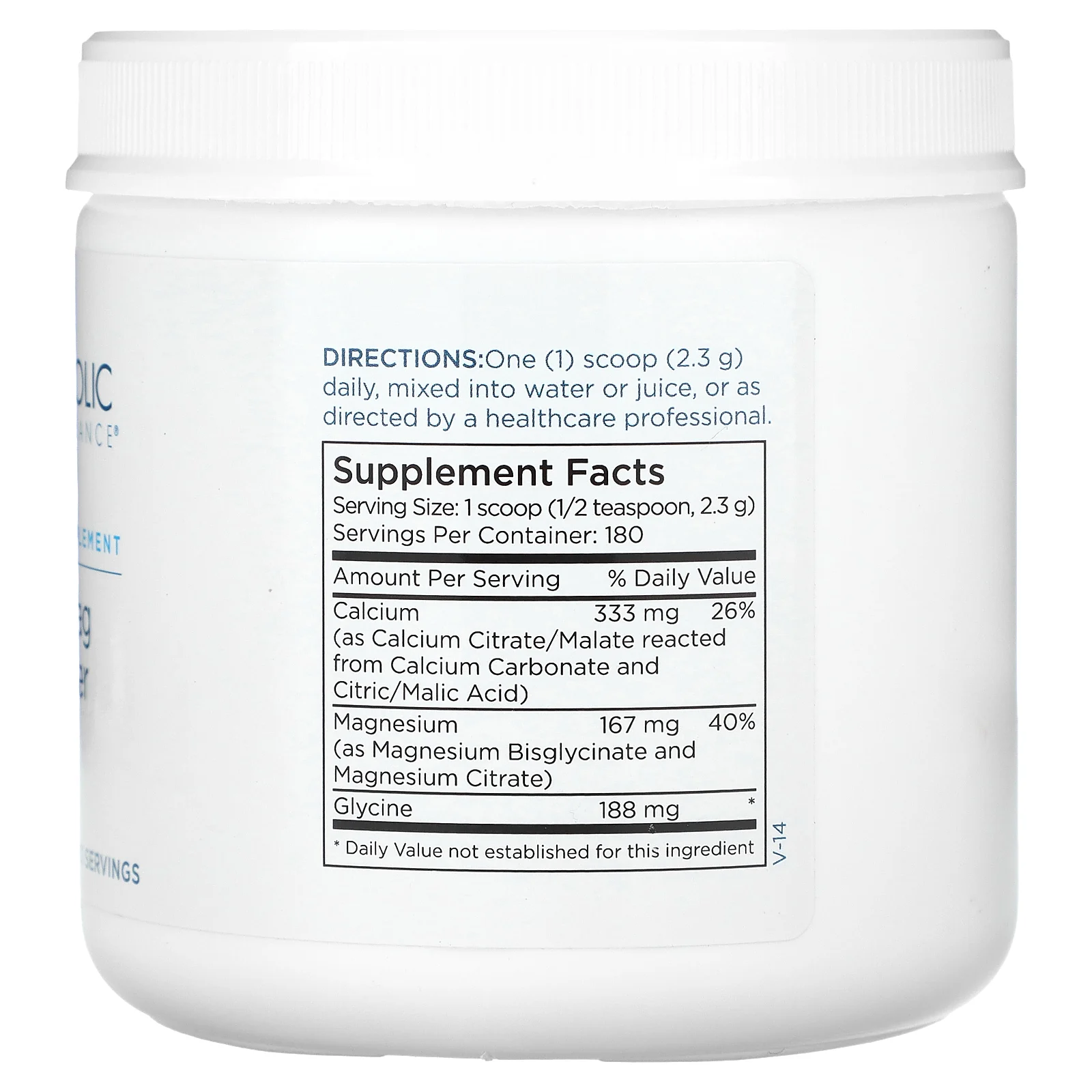 Metabolic Maintenance, кальций и магний в порошке, 419 г (14,8 унции)