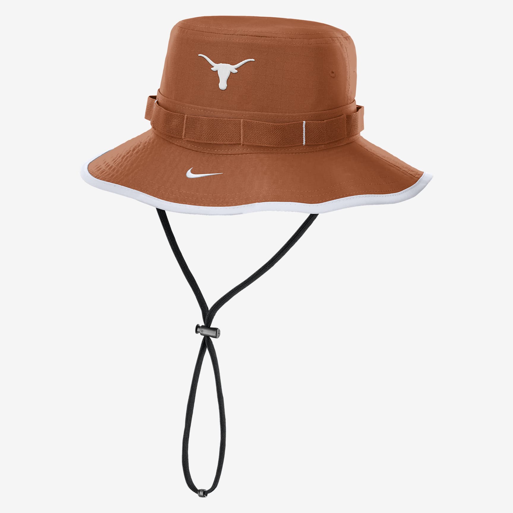 Texas Longhorns On-Field Apex Boonie Men's Nike Dri-FIT College Bucket Hat
