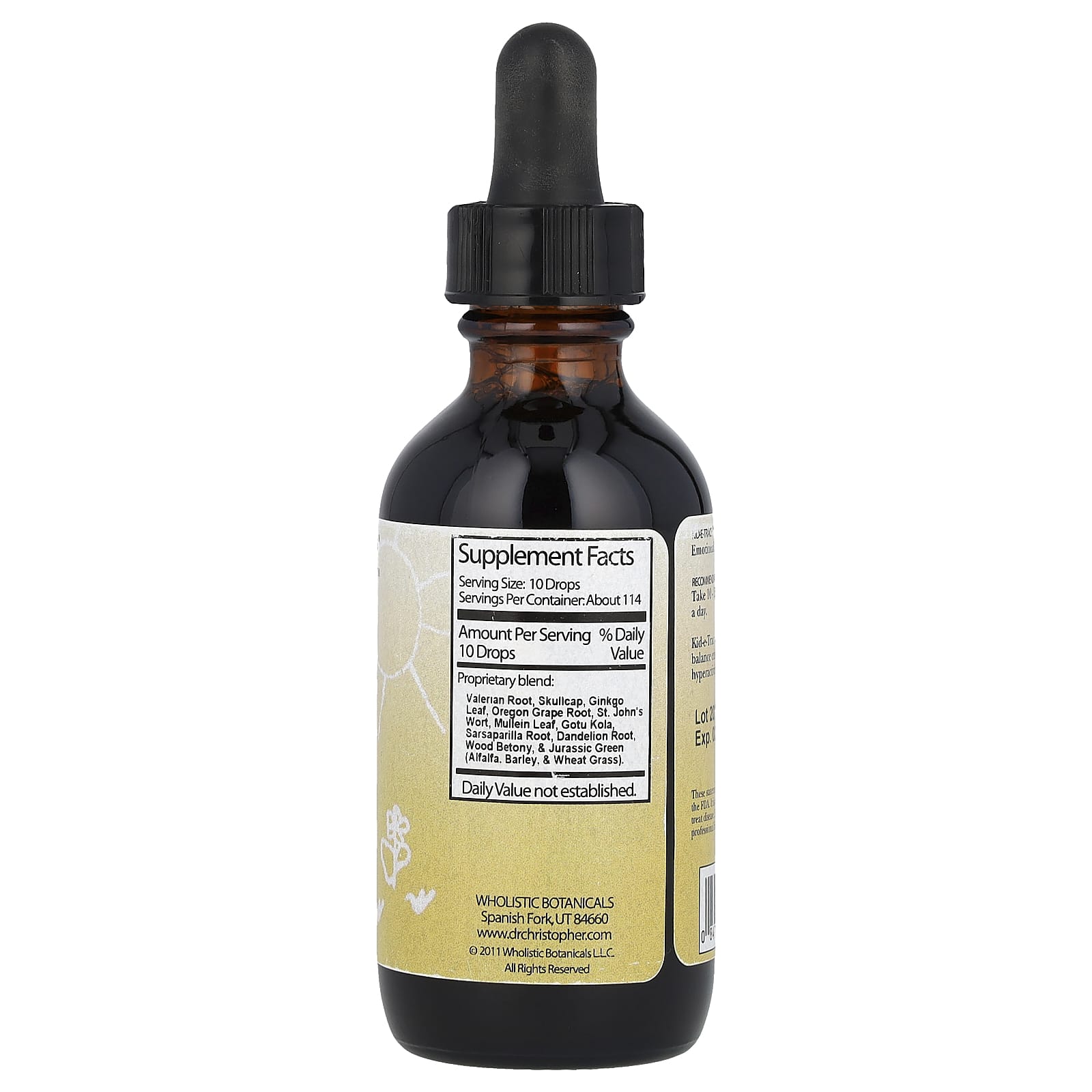 Christopher's Original Formulas, Kid-e-Trac, добавка для детей, 60 мл (2 жидк. унции)