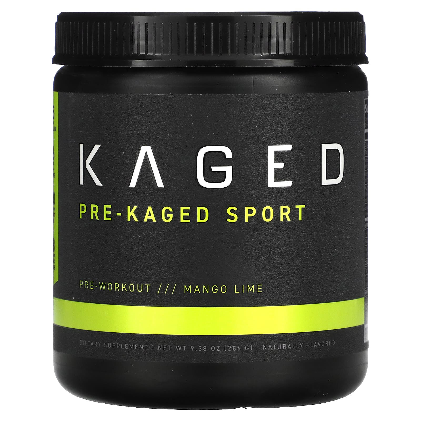 Kaged, PRE-KAGED Sport, предтренировочный комплекс, манго и лайм, 266 г (9,38 унции)