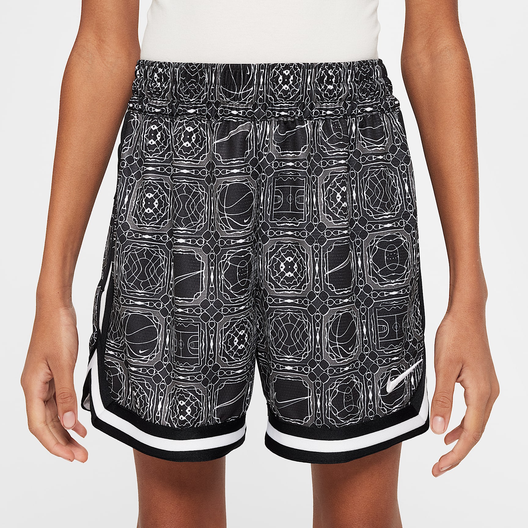 Nike DNA Big Kids' Dri-FIT 5" Basketball Shorts