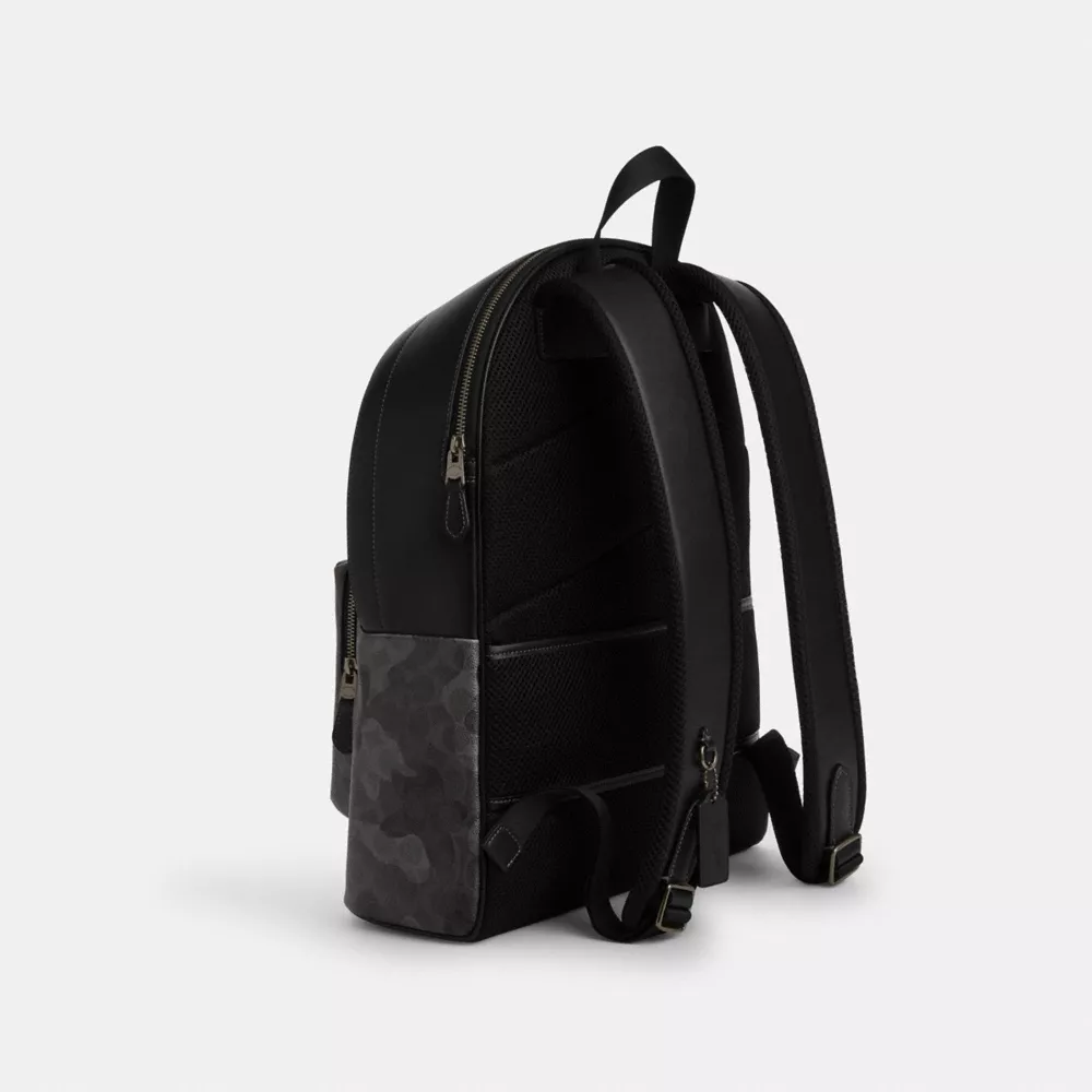 Рюкзак COACH West Backpack In Signature Camo Print