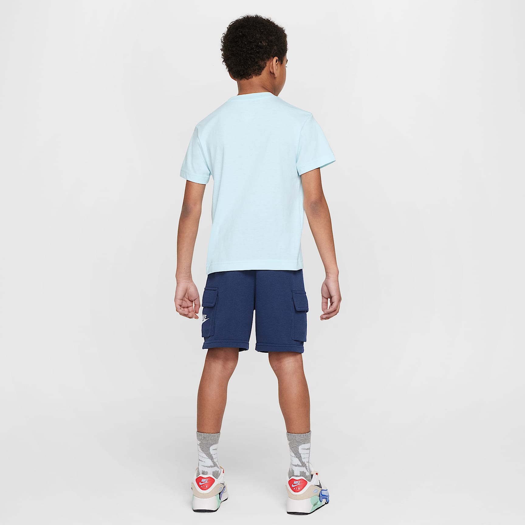 Nike Sportswear Little Kids' Pocket T-Shirt and French Terry Shorts Set
