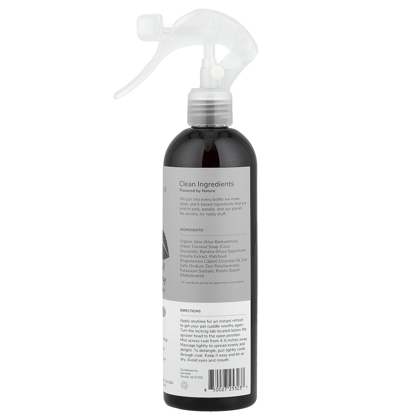 Kin+Kind, Dog Smell, спрей для шерсти, кондиционер для собак, пачули, 354 мл (12 жидк. унций)