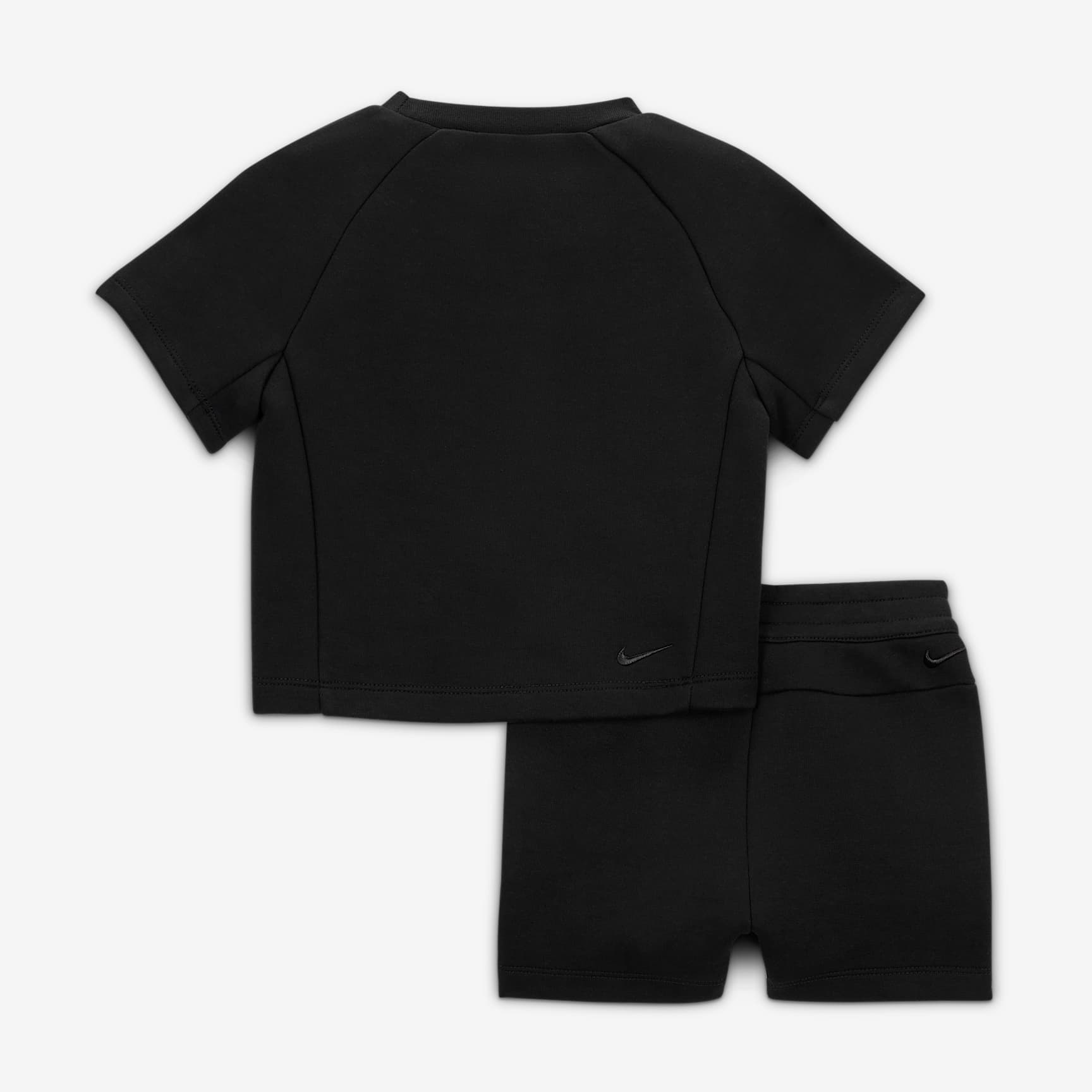 Nike Tech Fleece Baby Tee and Shorts Set