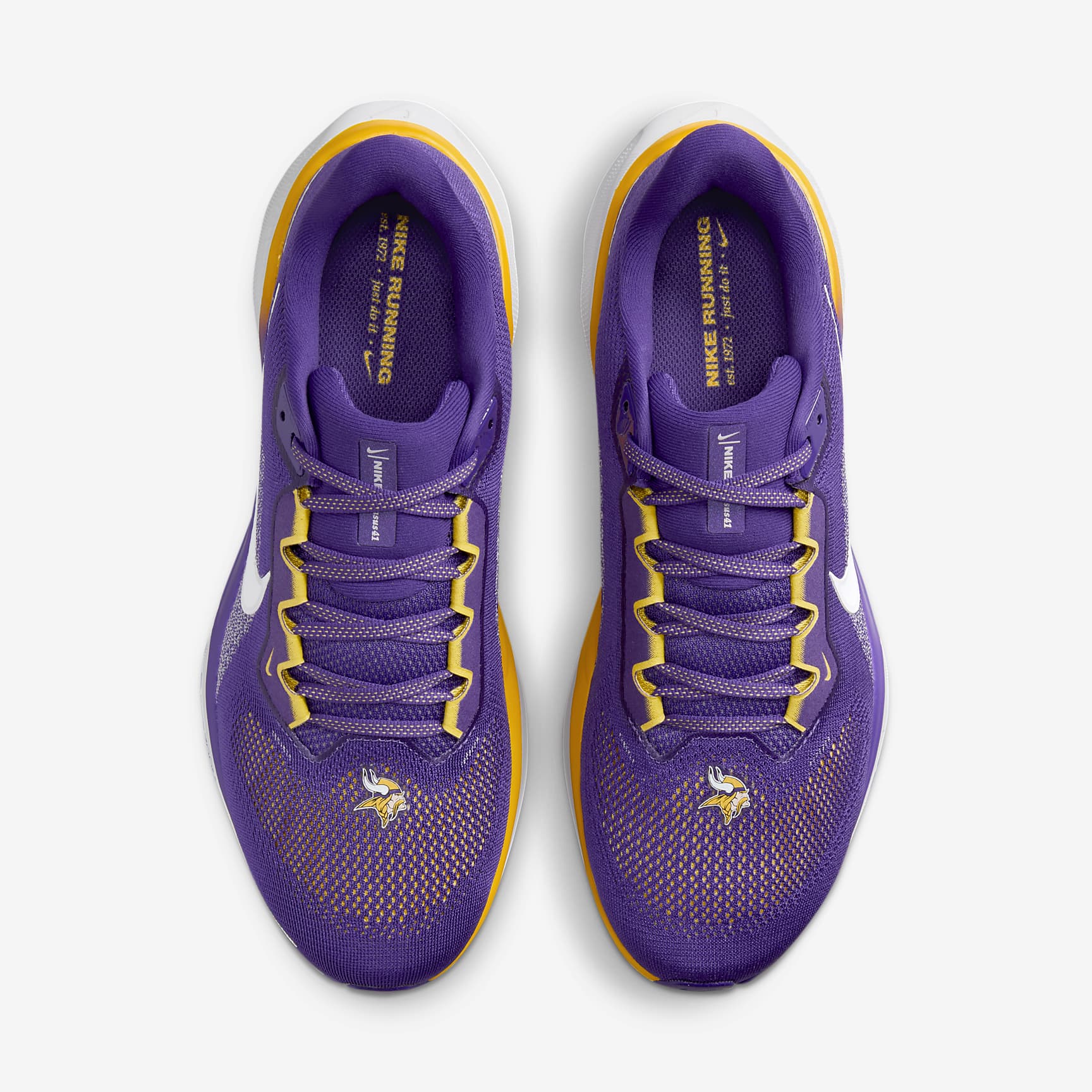 Nike Pegasus 41 NFL Minnesota Vikings Men's Road Running Shoes