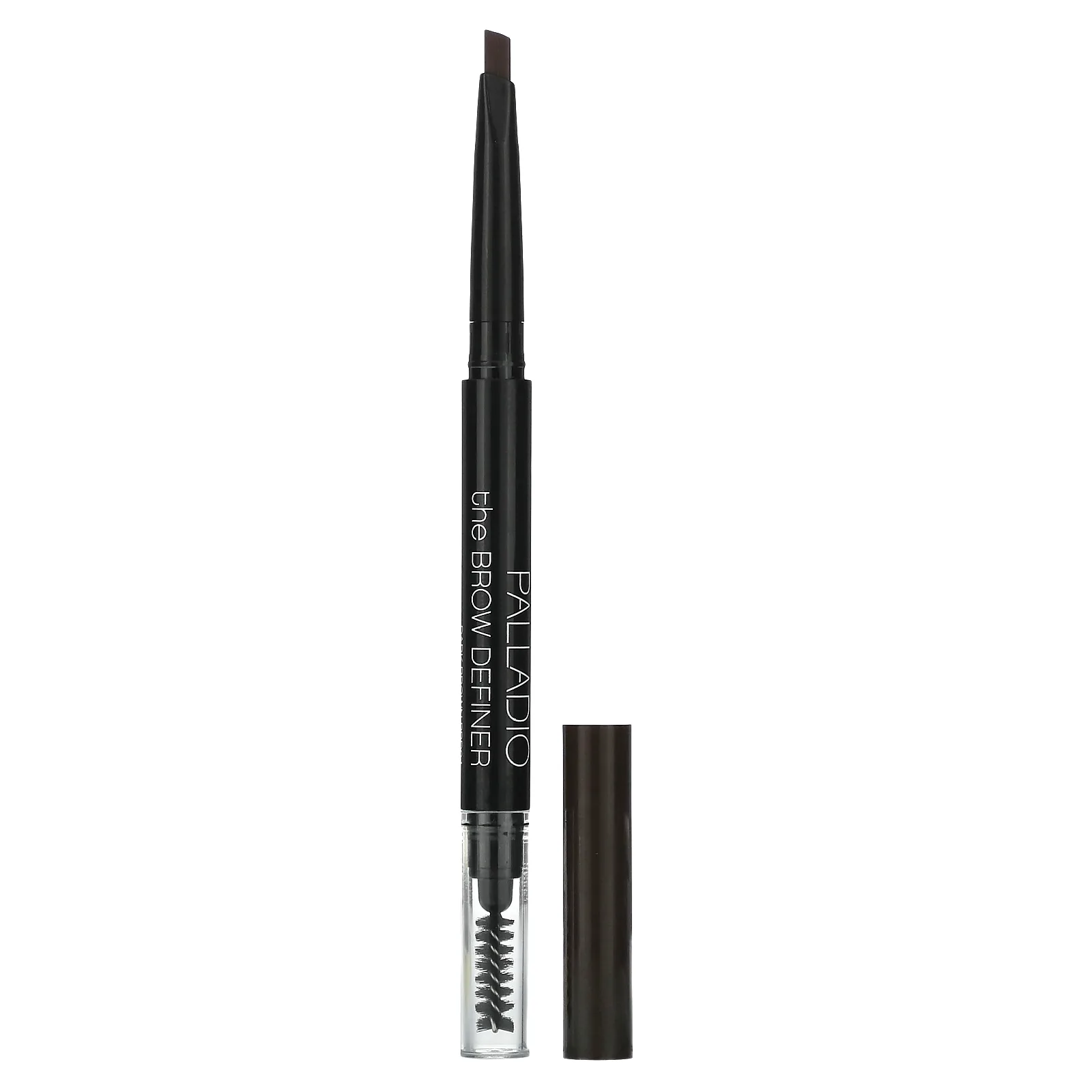 Palladio, The Brow Definer, карандаш для бровей, выдвижной, темно-коричневый PBD04, 0,24 г (0,0084 унции)