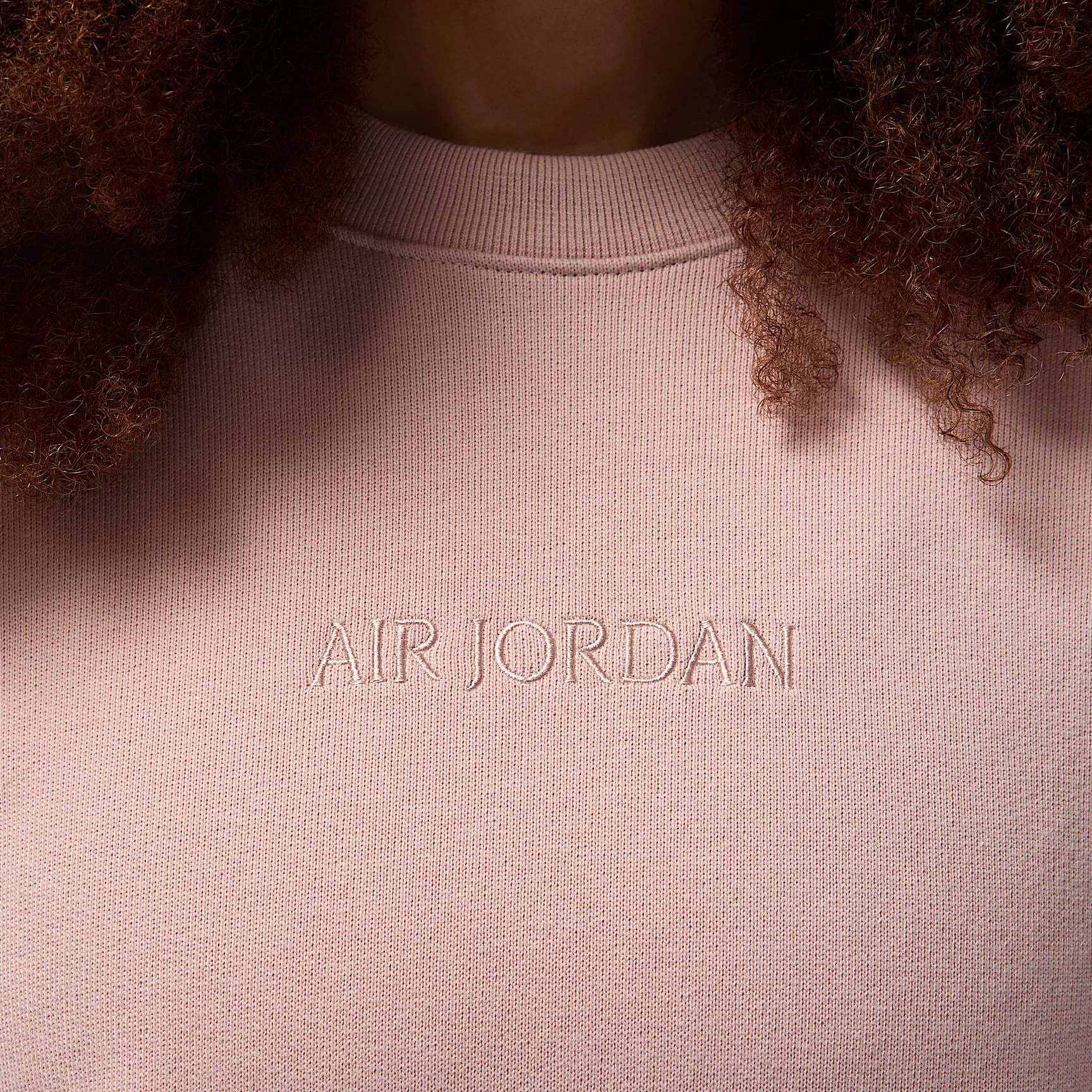Air Jordan Wordmark Men's Fleece Crew-Neck Sweatshirt