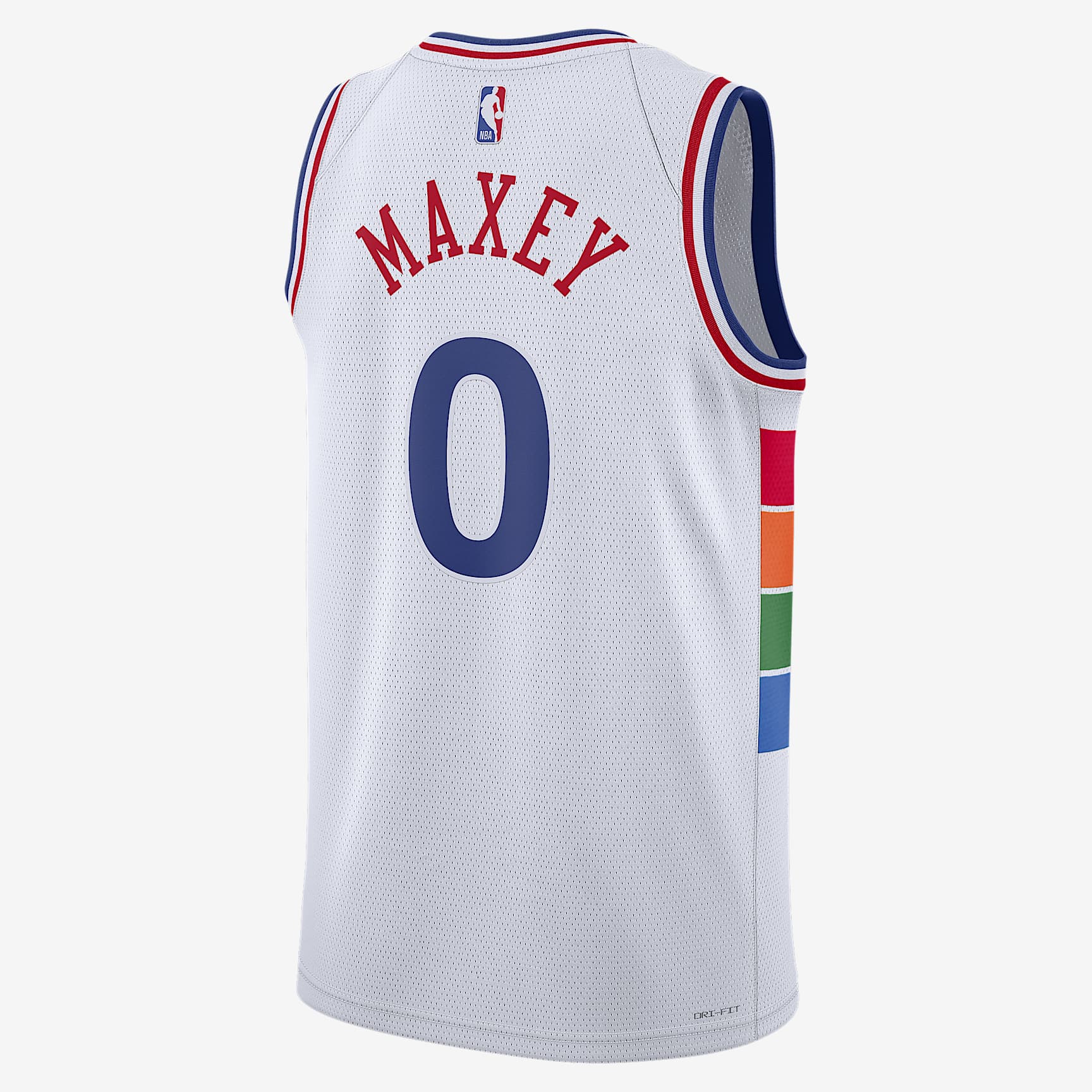 Tyrese Maxey Philadelphia 76ers 2024/25 City Edition Men's Nike Dri-FIT NBA Swingman Jersey