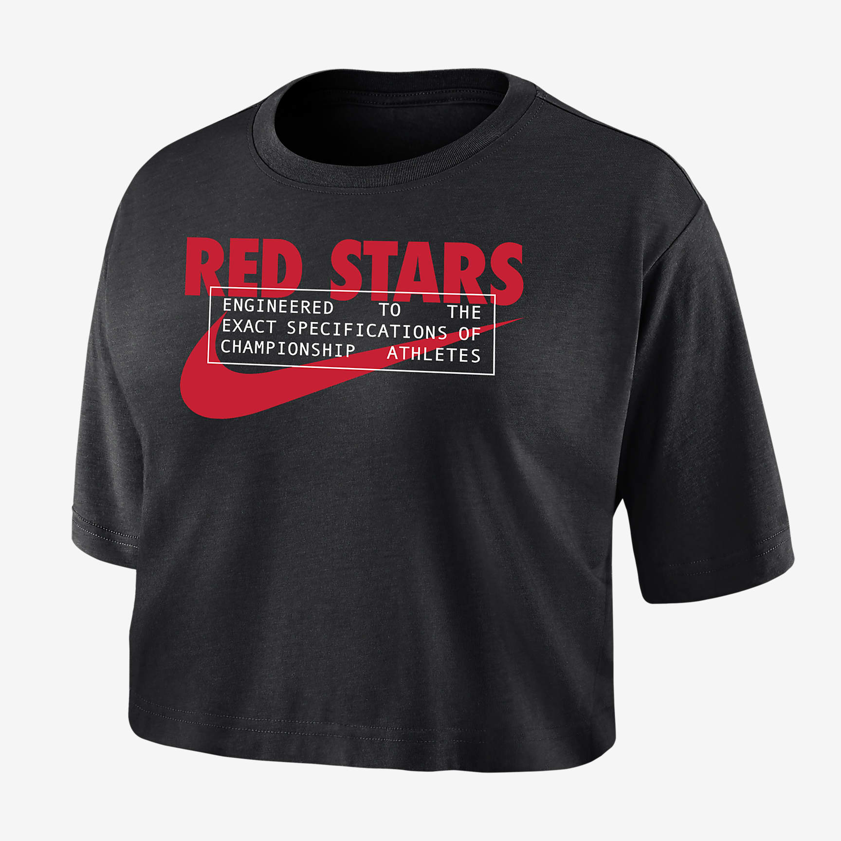 Chicago Red Stars Women's Nike Dri-FIT Soccer Cropped T-Shirt