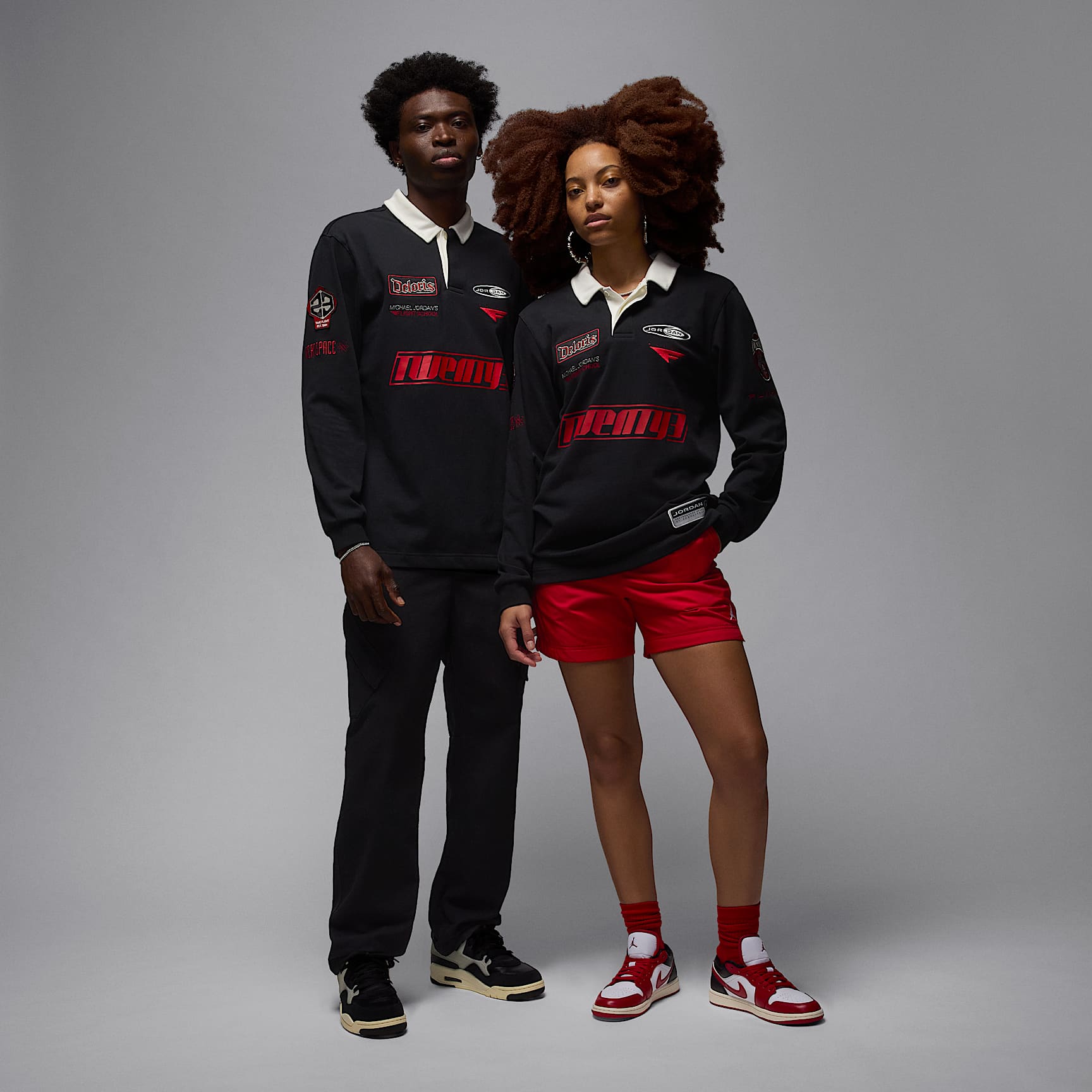 Jordan Essentials Men's Long-Sleeve Rugby Top