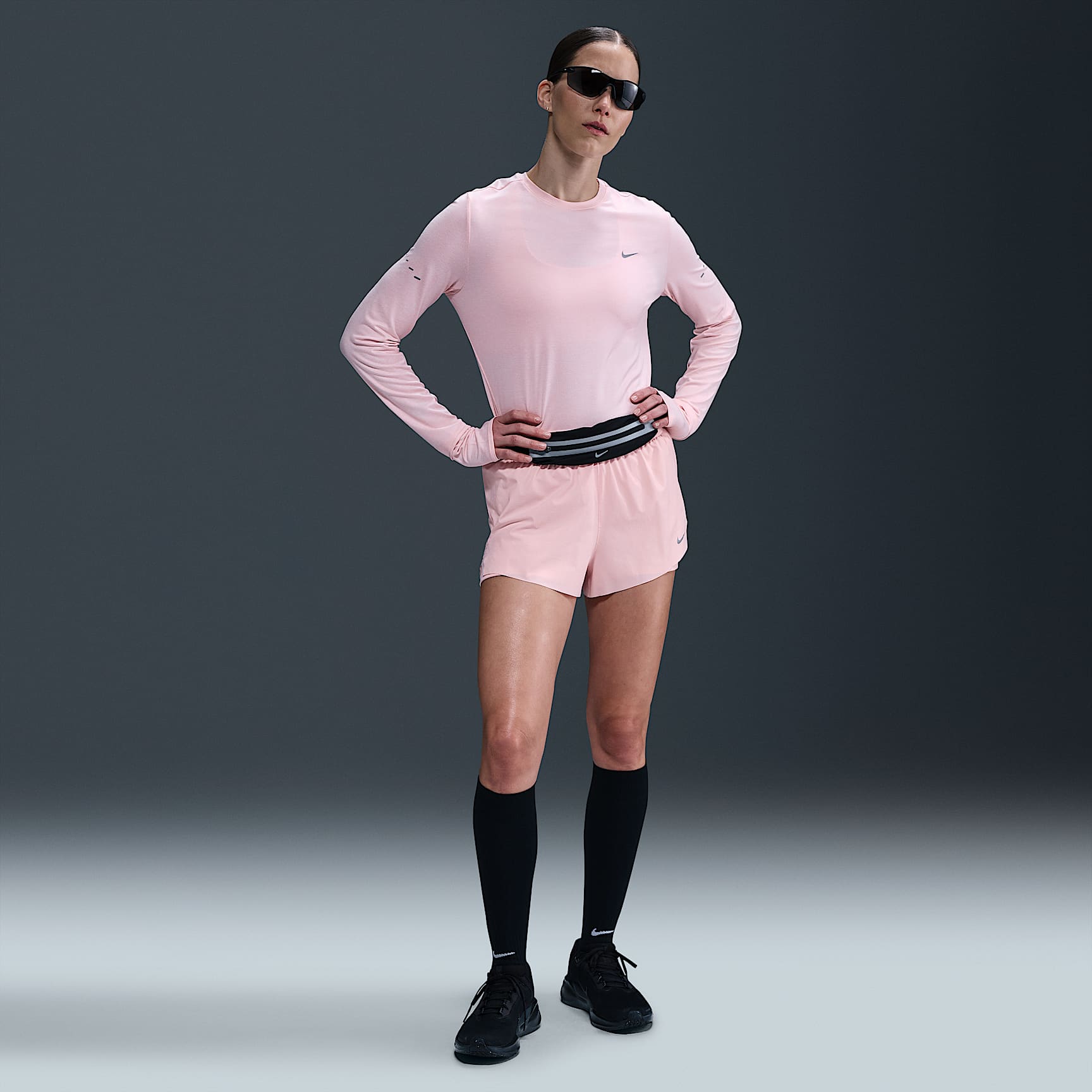 Nike Swift Women's Dri-FIT UV Long-Sleeve Crew-Neck Running Top