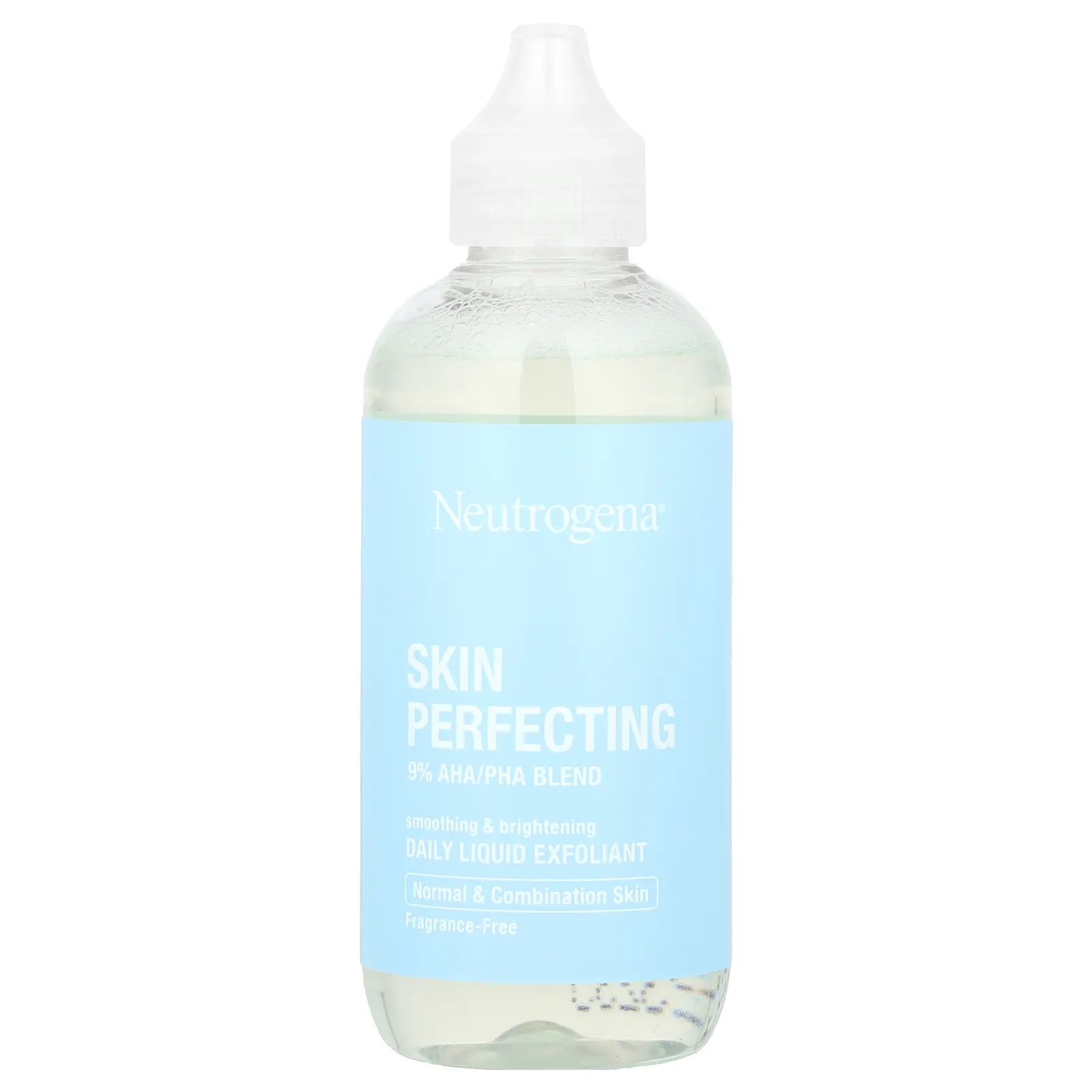 Neutrogena, Skin Perfecting, ежедневный жидкий эксфолиант, для нормальной и комбинированной кожи, без отдушек, 118 мл (4 жидк. Унции)