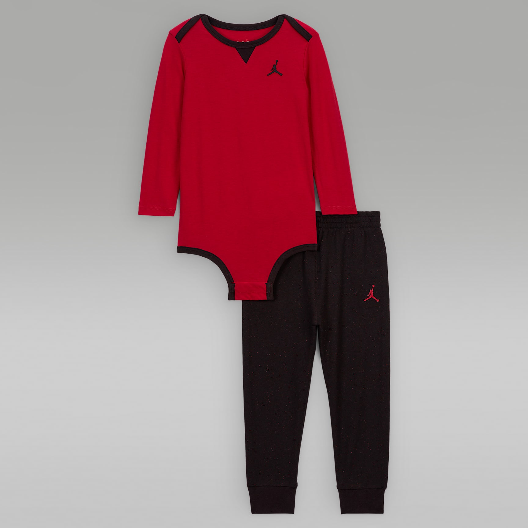 Jordan Baby (6-12M) 2-Piece Rib Nep Bodysuit Set