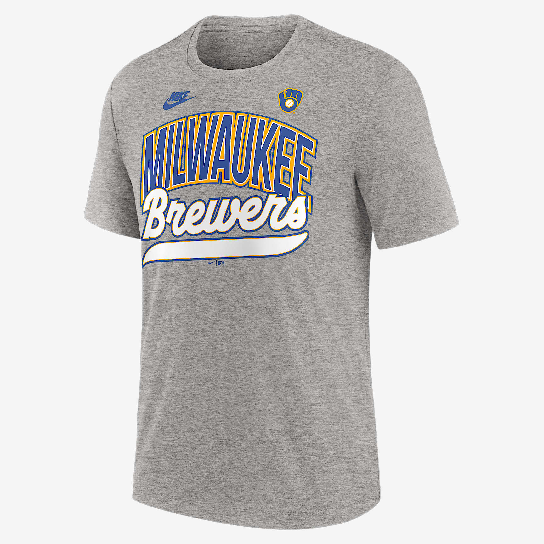 Milwaukee Brewers Cooperstown Retro Men's Nike MLB T-Shirt